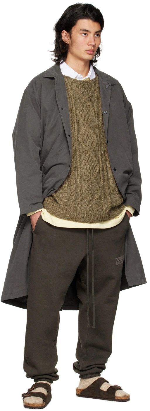 Fear of God Fear of God ESSENTIALS Gray Long Coat Size US S / EU 44-46 / 1 - 4 Thumbnail