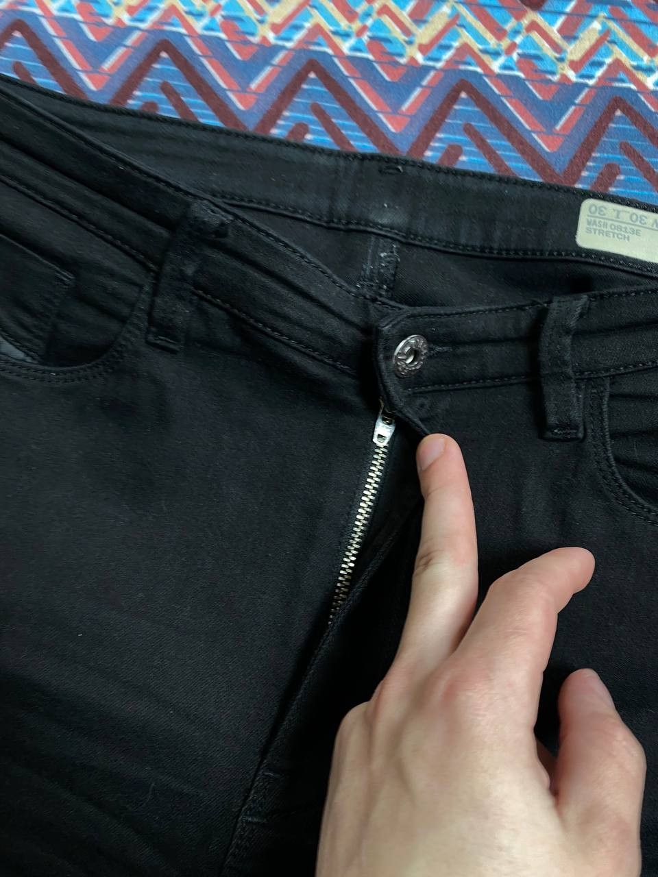 Diesel × Japanese Brand Diesel Skinzee-HIGHT Jeans Pants Black Size 30" / US 8 / IT 44 - 21 Thumbnail