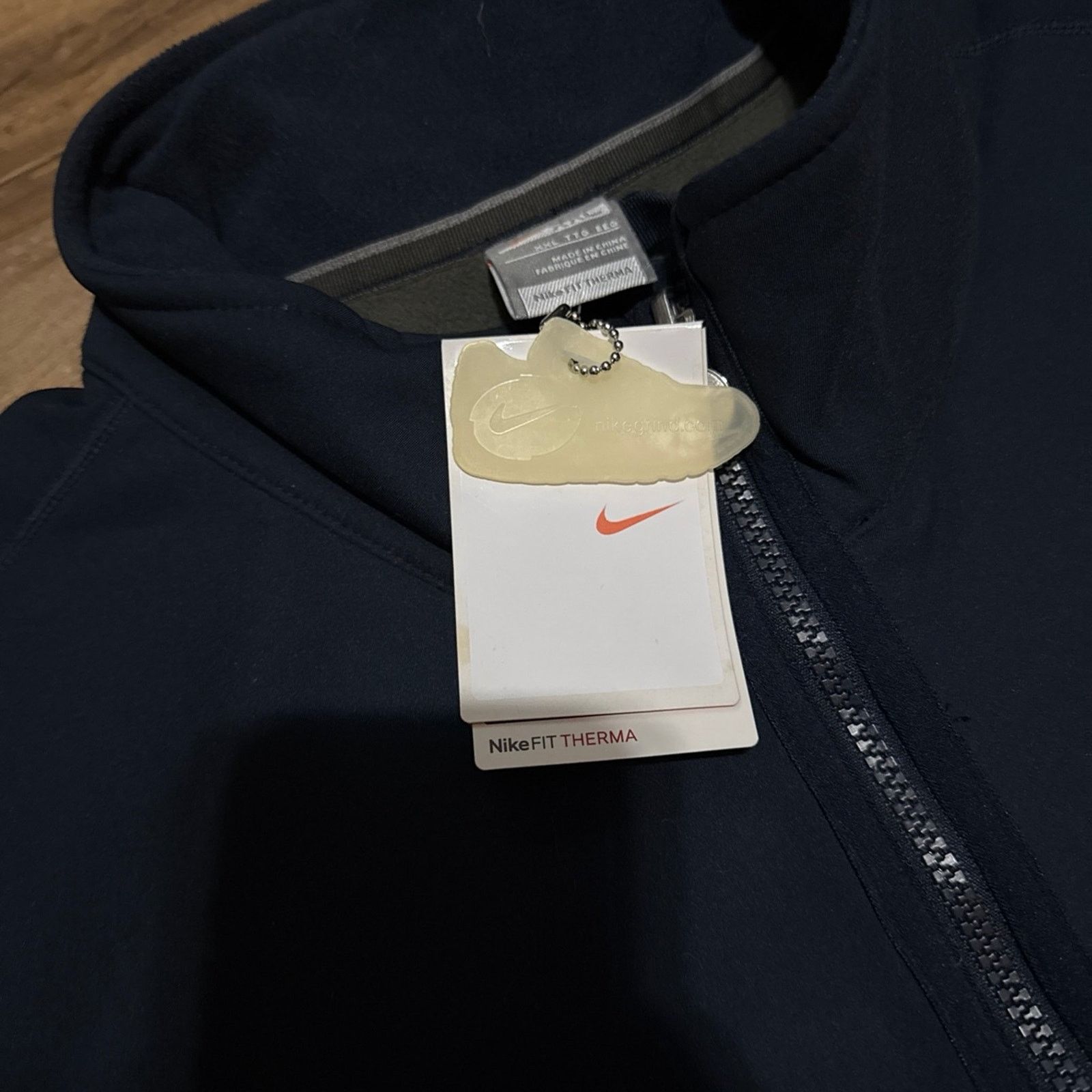 Nike 2007 Nike Fit Therma Zip Up Jacket Size US XXL / EU 58 / 5 - 5 Thumbnail