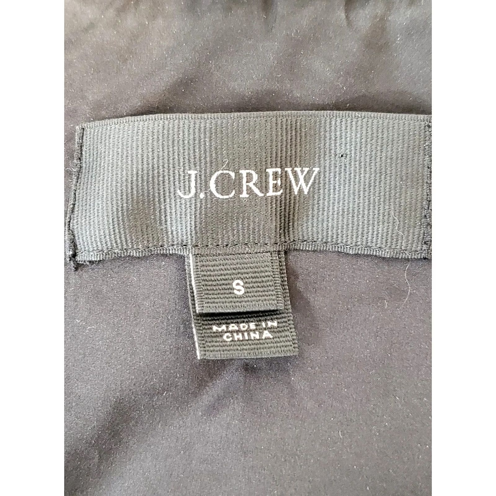 J.Crew J.Crew Black Quilted Down Puffer Vest - S Size Size S / US 4 / IT 40 - 4 Thumbnail