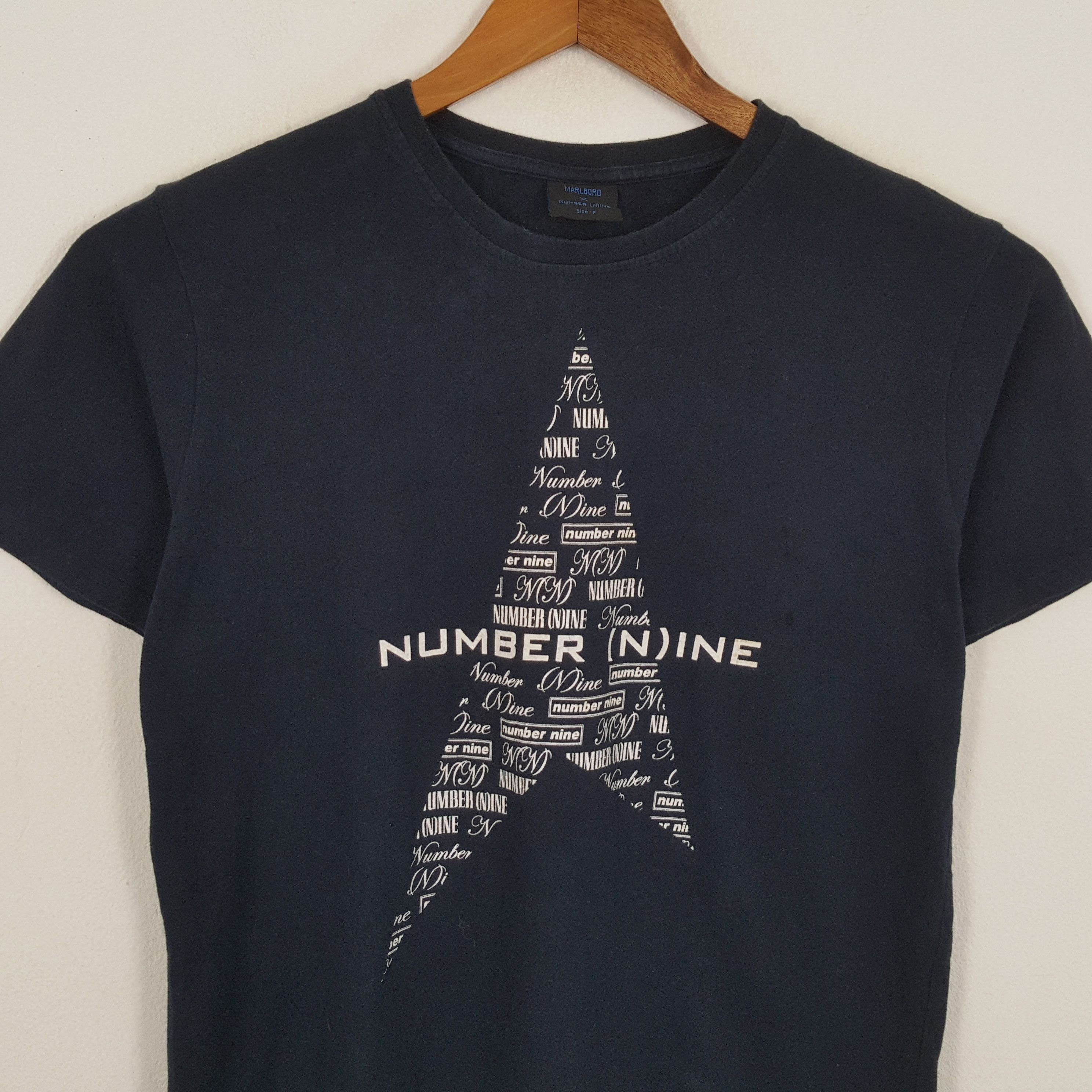Marlboro × Number (N)ine × Vintage Vintage MARLBORO x NUMBER (N)INE Japanese Brand T-Shirts Size US L / EU 52-54 / 3 - 2 Thumbnail