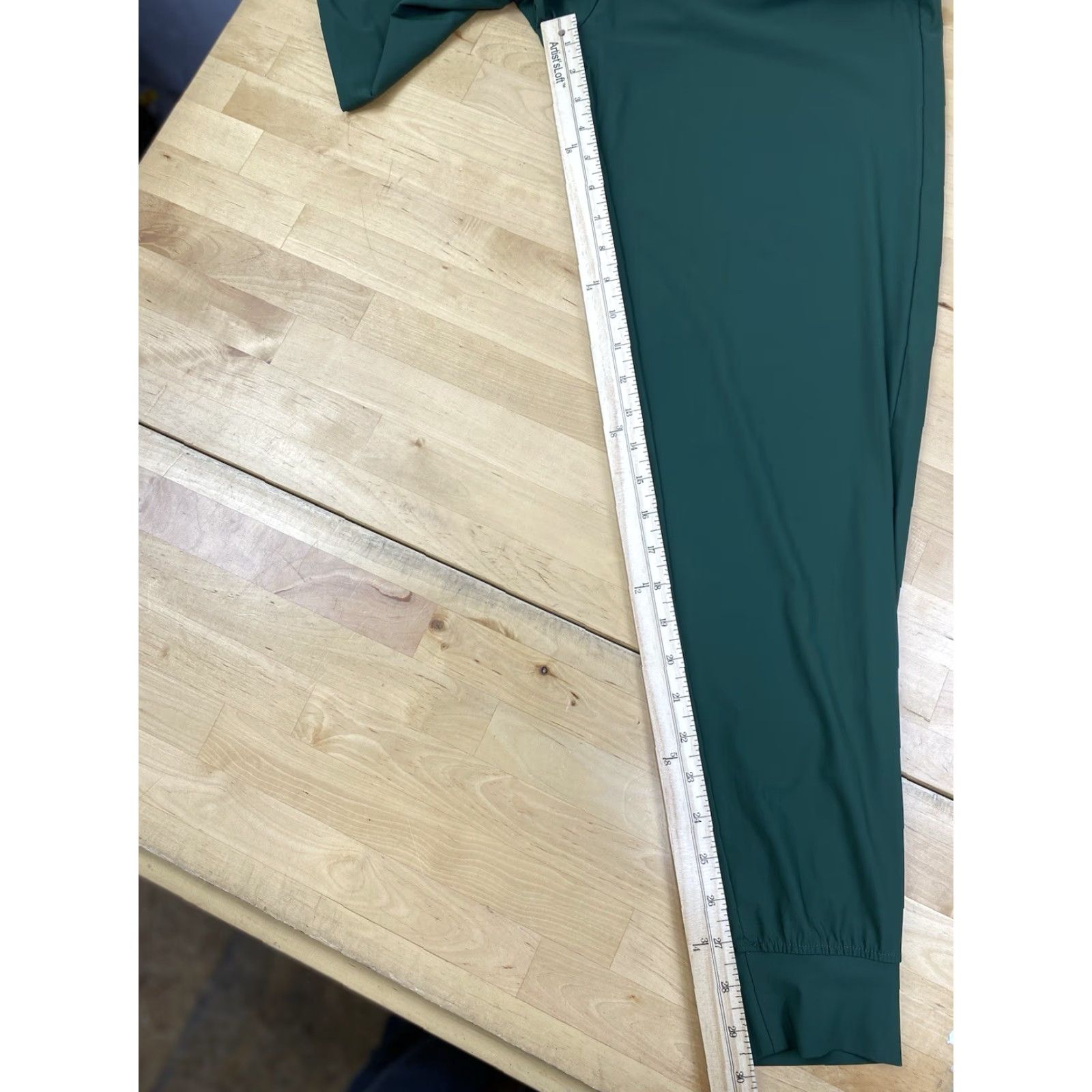 Vintage Balance Athletica Jogger Women M Green Vitality Swift Pants Casual Activewear #9708 Size 32" / US 10 / IT 46 - 7 Thumbnail
