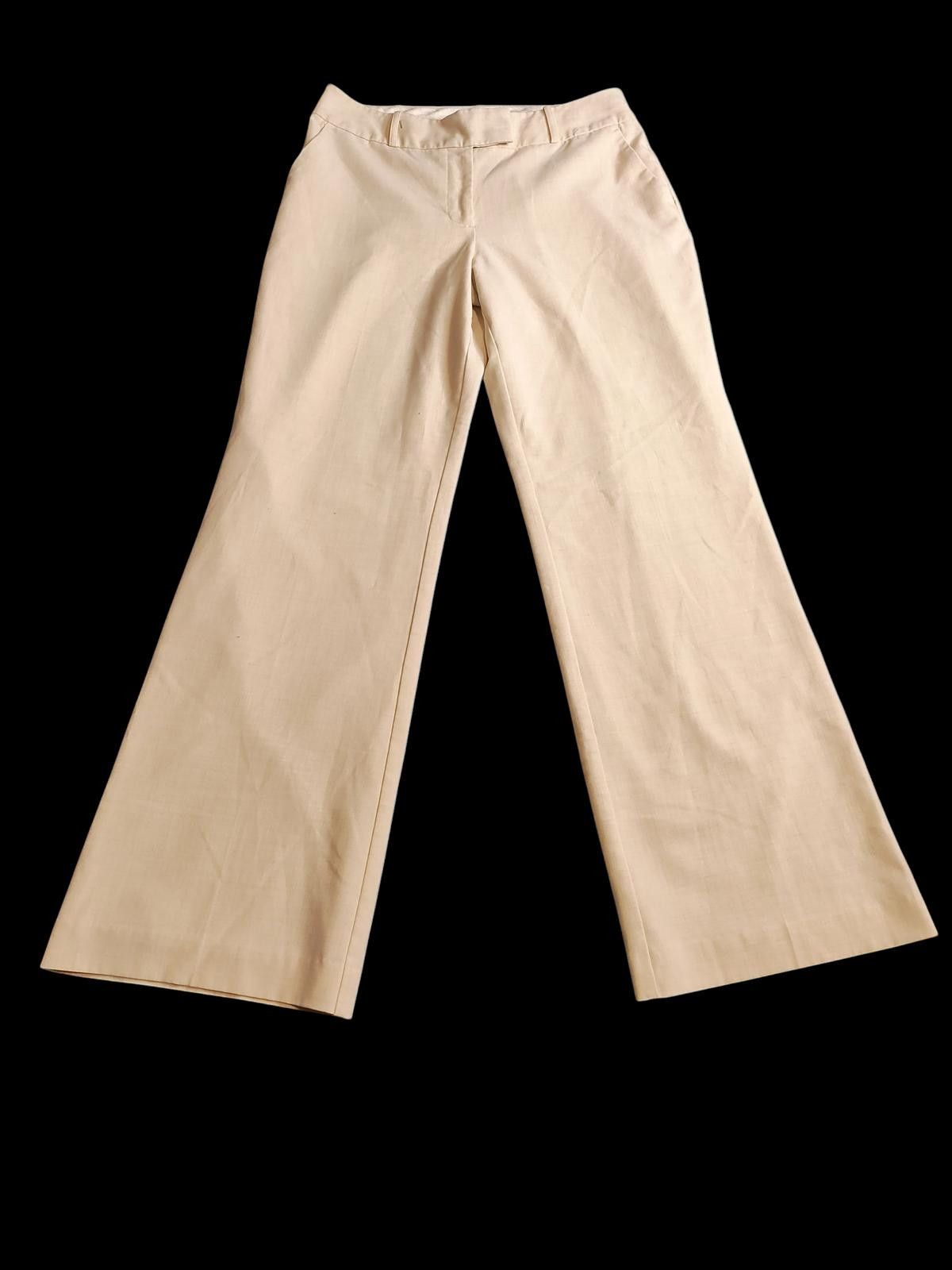 Worthington Worthington Beige Women's Dress Pants Size 30" / US 8 / IT 44 - 3 Thumbnail