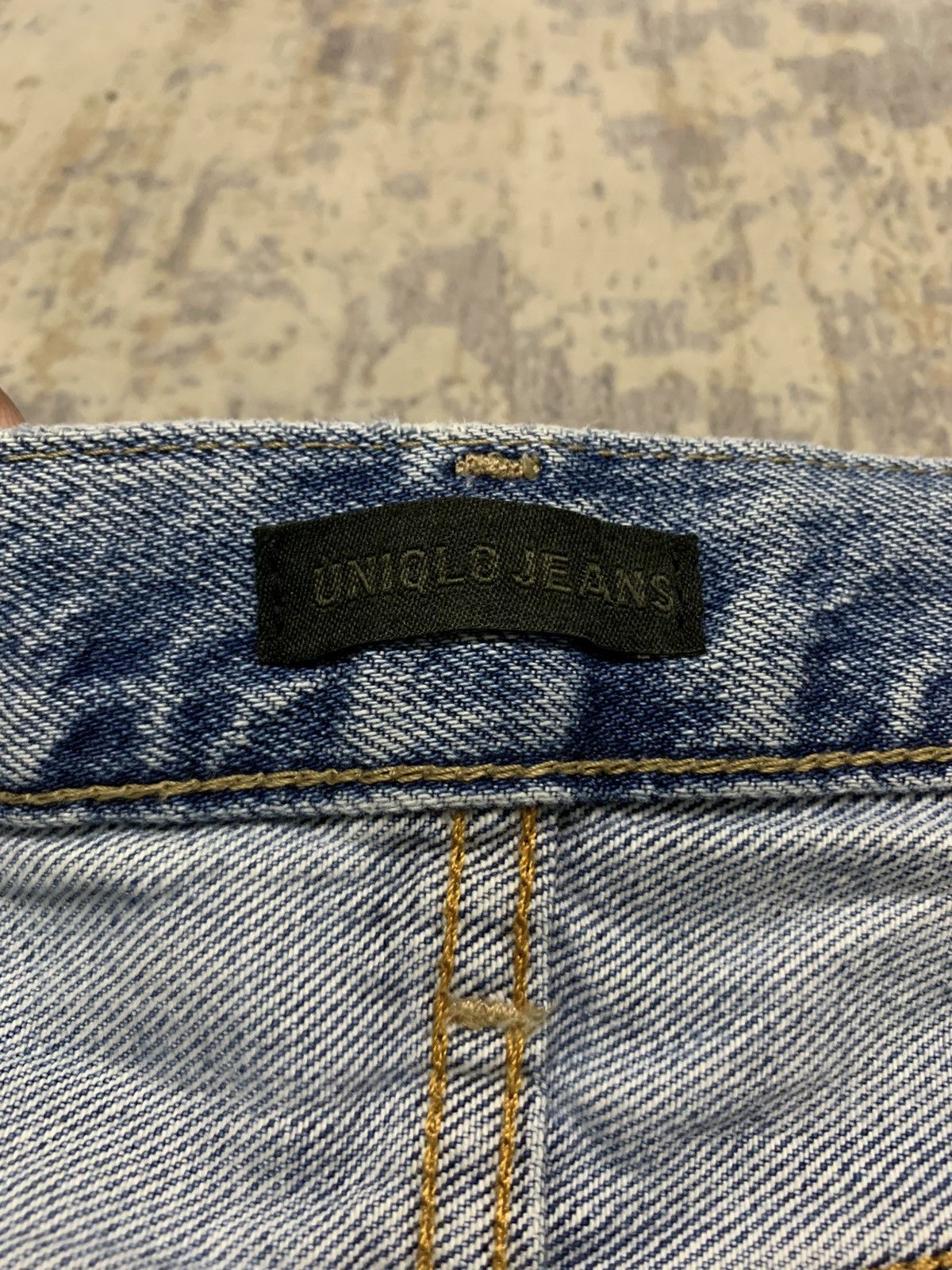 Uniqlo GRUNGE Vtg Uniqlo Rusty Distress Regular Fit Straight Size US 34 / EU 50 - 11 Thumbnail