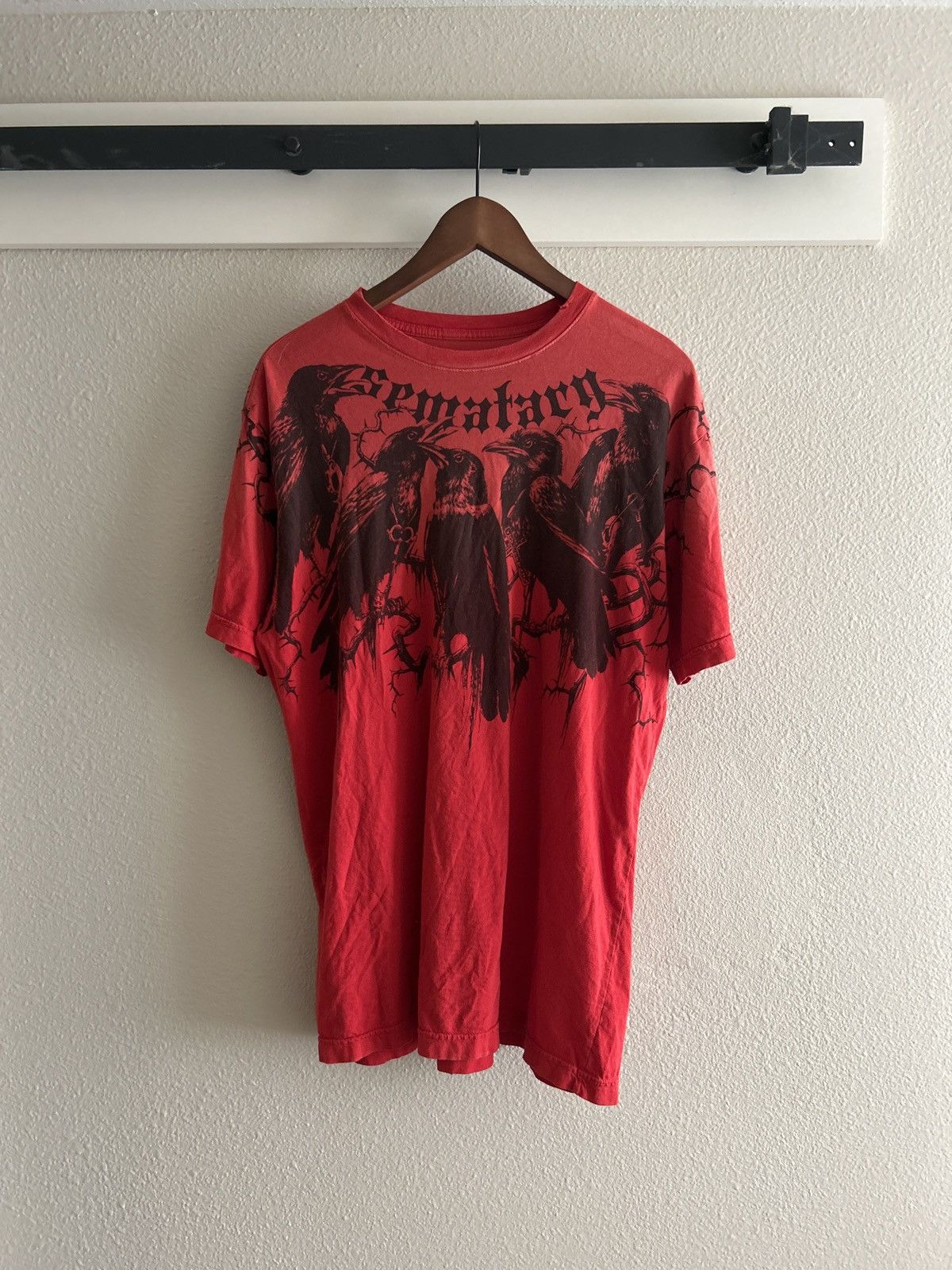 Affliction × Haunted Mound Affliction x sematary x haunted mound crows tee Size US XL / EU 56 / 4 - 2 Thumbnail