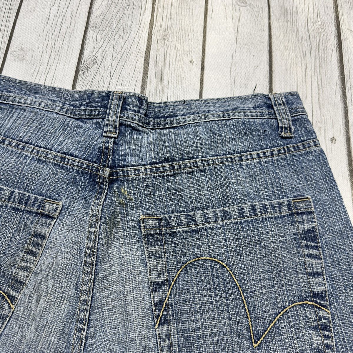 Vintage Vintage Qruel jean shorts Size US 36 / EU 52 - 4 Thumbnail