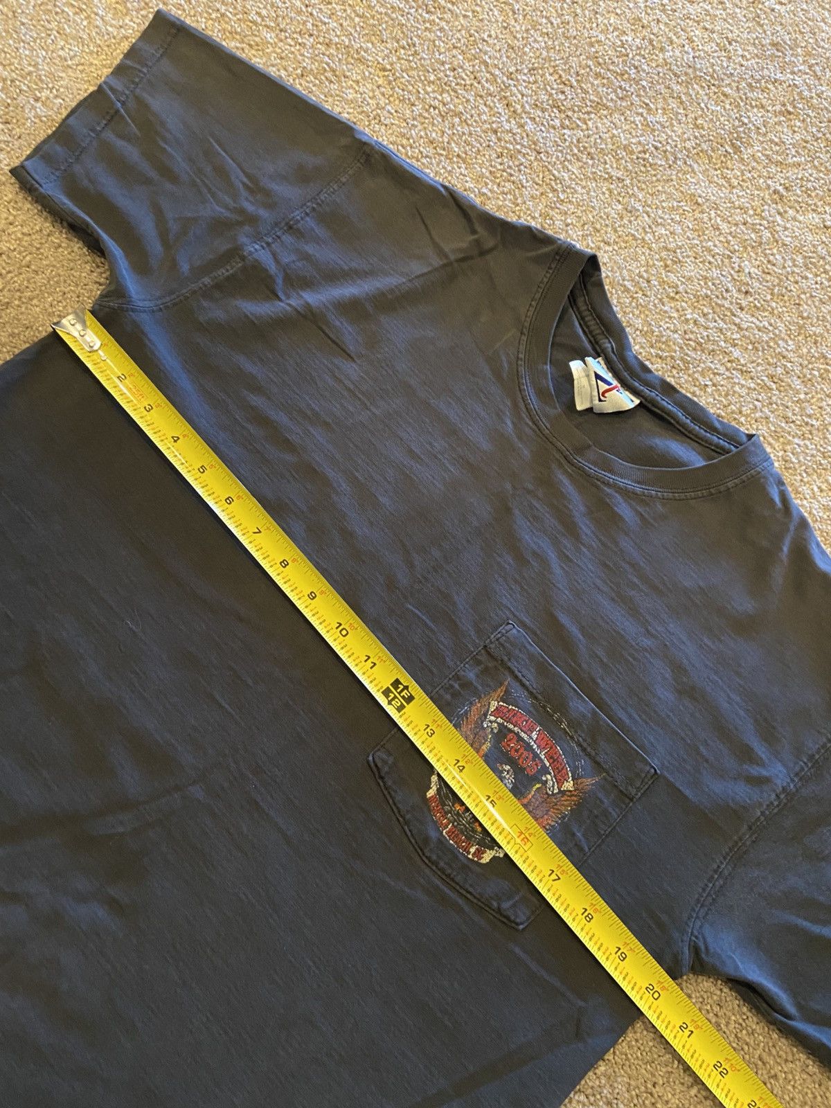 Harley Davidson 2005 Bike Week T Shirt Mega Faded Size US M / EU 48-50 / 2 - 5 Thumbnail