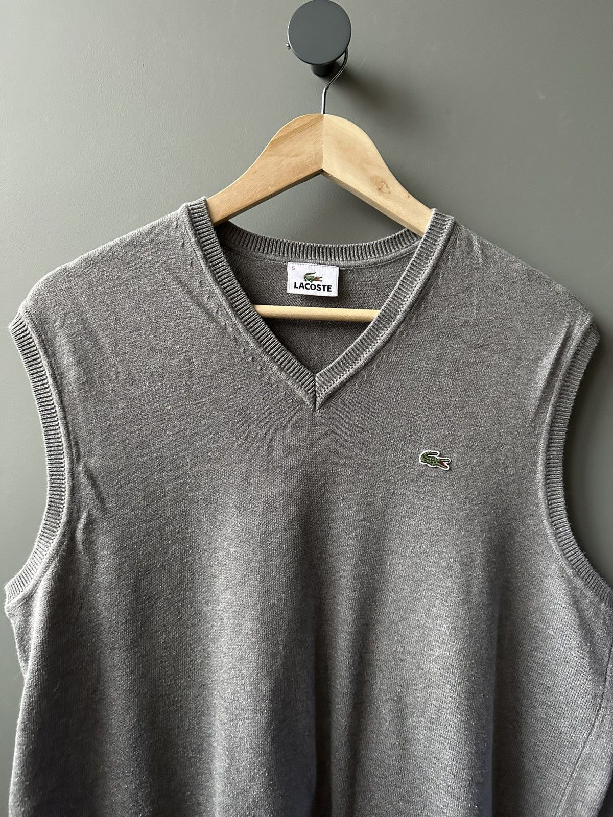 Lacoste Lacoste Cotton Sweater Size 5 Size US XL / EU 56 / 4 - 2 Thumbnail