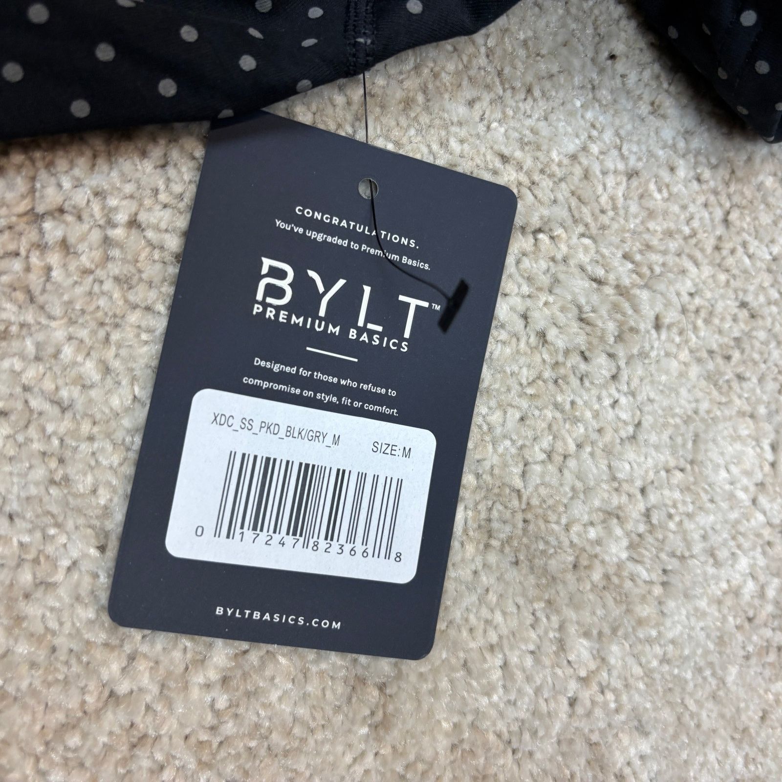 Other NWT Bylt Drop Cut Lux Polka Dot Short Sleeve T Shirt Men's M Size US M / EU 48-50 / 2 - 7 Thumbnail