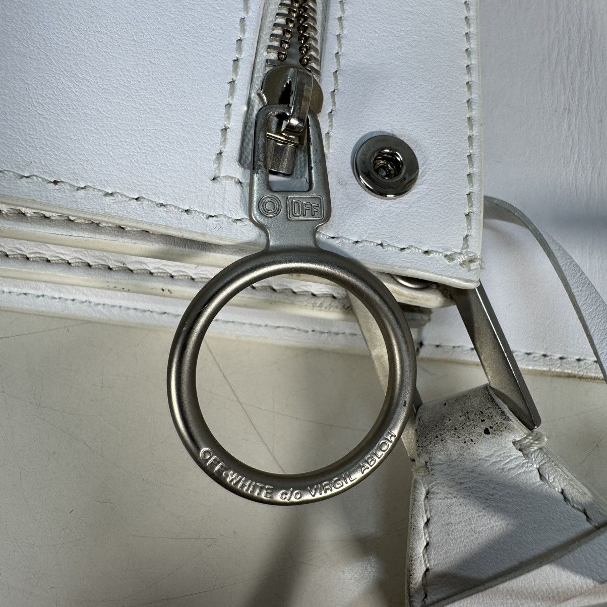 Off-White off-white Virgil Abloh leather bag Size ONE SIZE - 17 Thumbnail