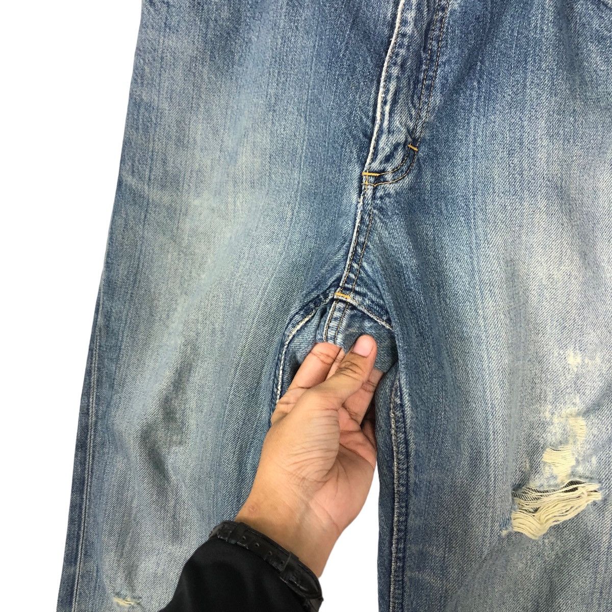 Japanese Brand 🔥Vintage Lee Rider Denim Jeans Union Made Size US 32 / EU 48 - 15 Thumbnail