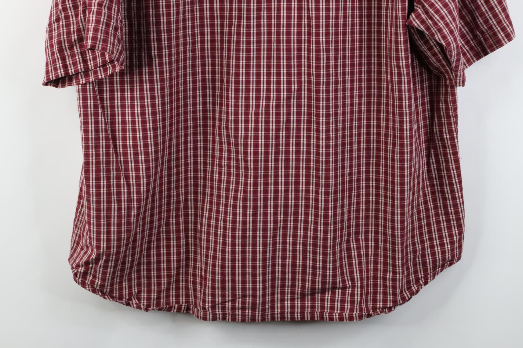 Vintage Vintage 90s Y2K Streetwear Short Sleeve Button Shirt Plaid Size US XL / EU 56 / 4 - 11 Thumbnail