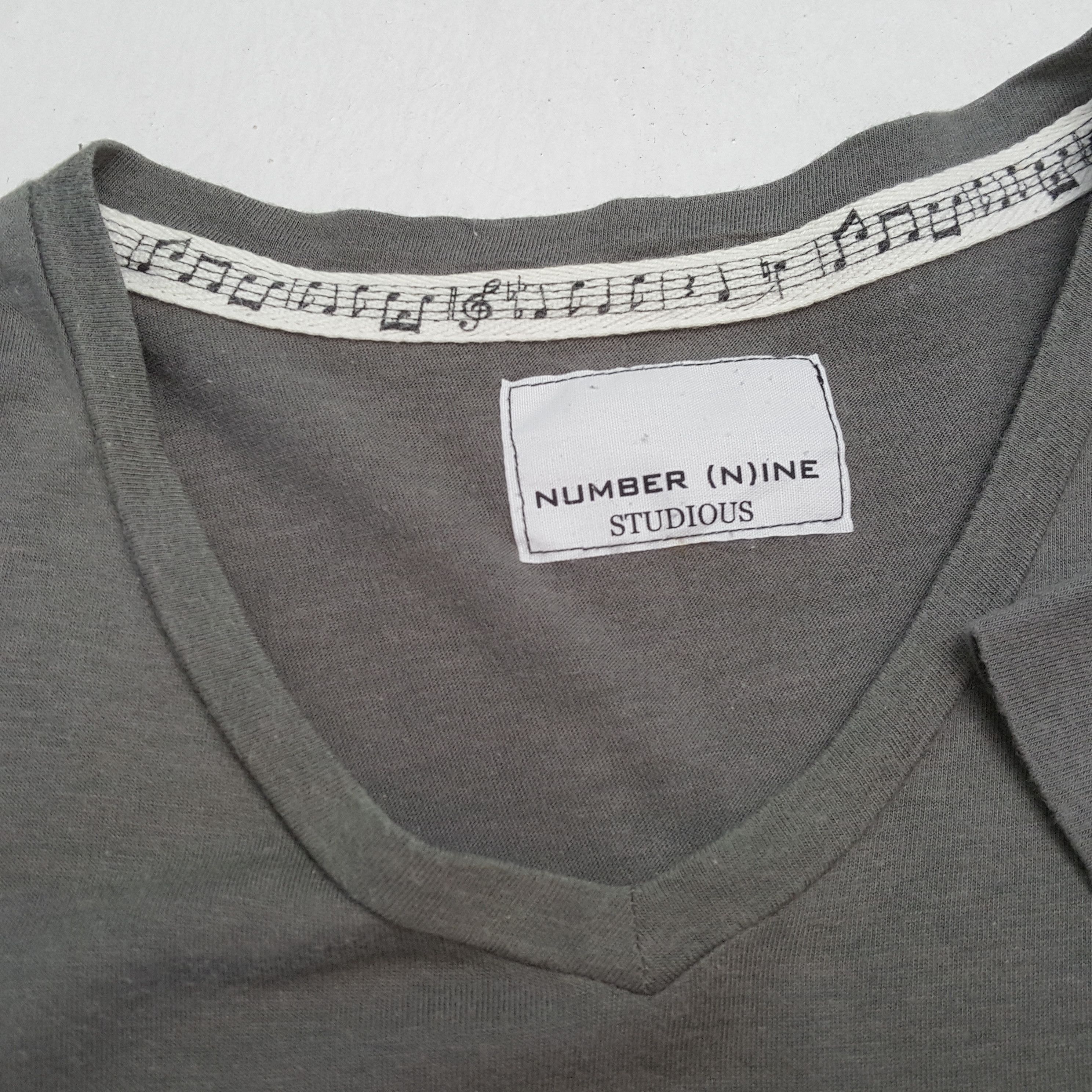 Number (N)ine NUMBER (N)INE Japanese Brand Custom Art Tshirt Size US M / EU 48-50 / 2 - 7 Thumbnail
