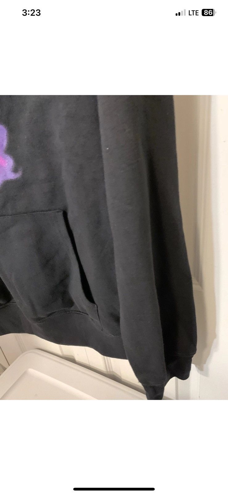 Marvel Comics Marvel Venom mens sz M hoodie black purple Size US M / EU 48-50 / 2 - 7 Thumbnail