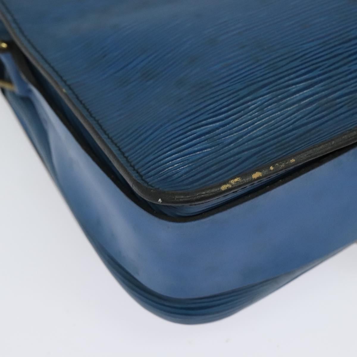 Louis Vuitton LOUIS VUITTON Epi Cartouchiere MM Shoulder Bag Blue M52245 Size ONE SIZE - 9 Thumbnail