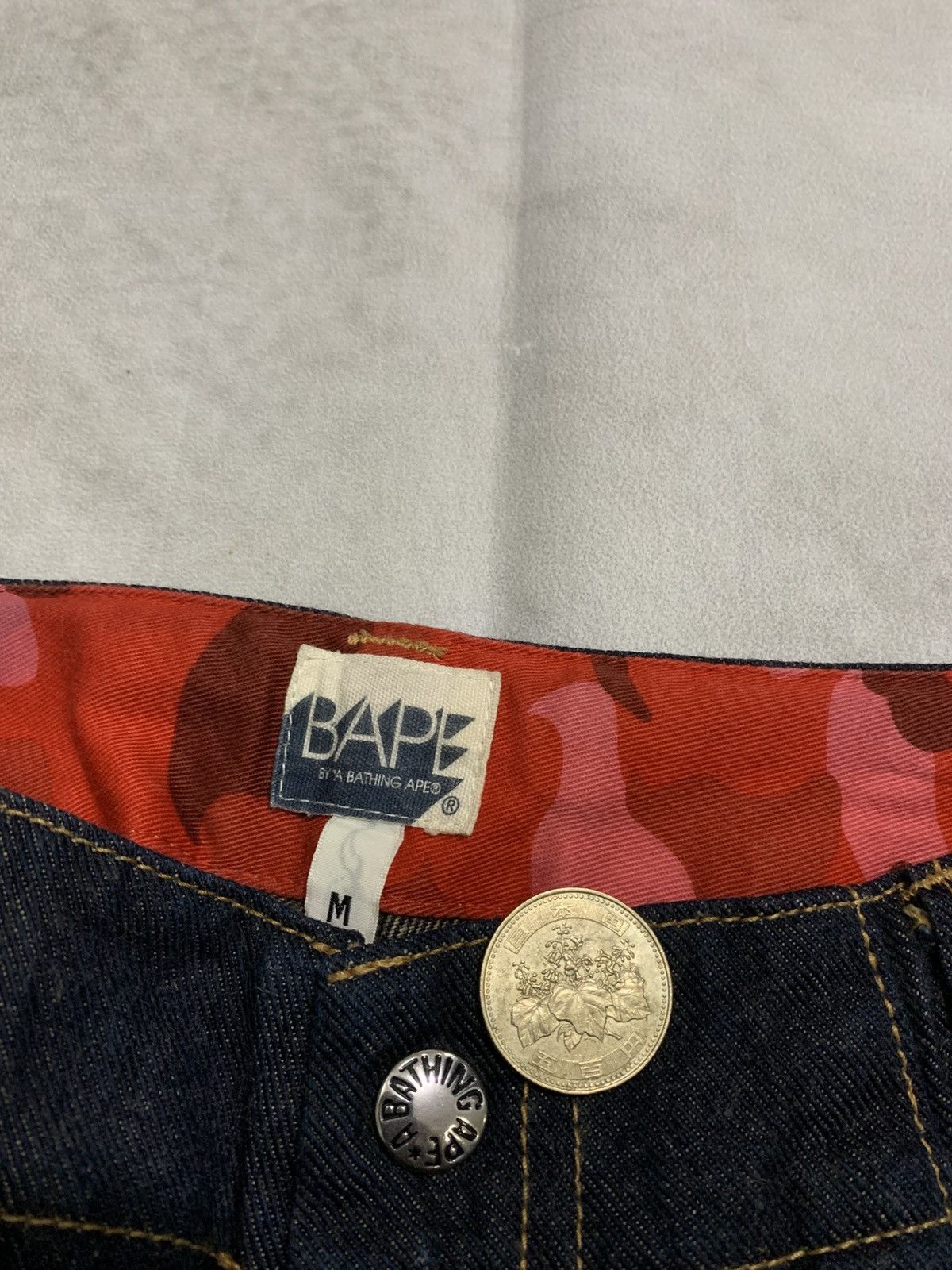 Bape BAPE SHORT PANTS VTG JAPAN Size US 35 - 5 Thumbnail