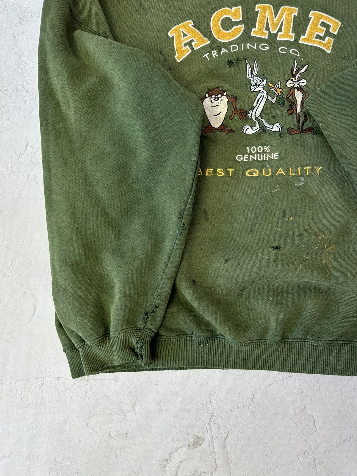 Other Vintage Warner Bros Studios Dead Sweatshirt Size US XL / EU 56 / 4 - 10 Thumbnail