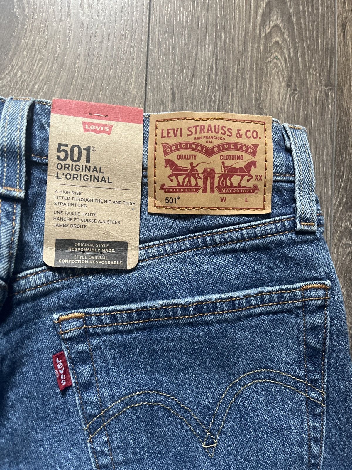 Levi's Levi’s 501 Size 25" / US 0 / IT 36 - 2 Thumbnail