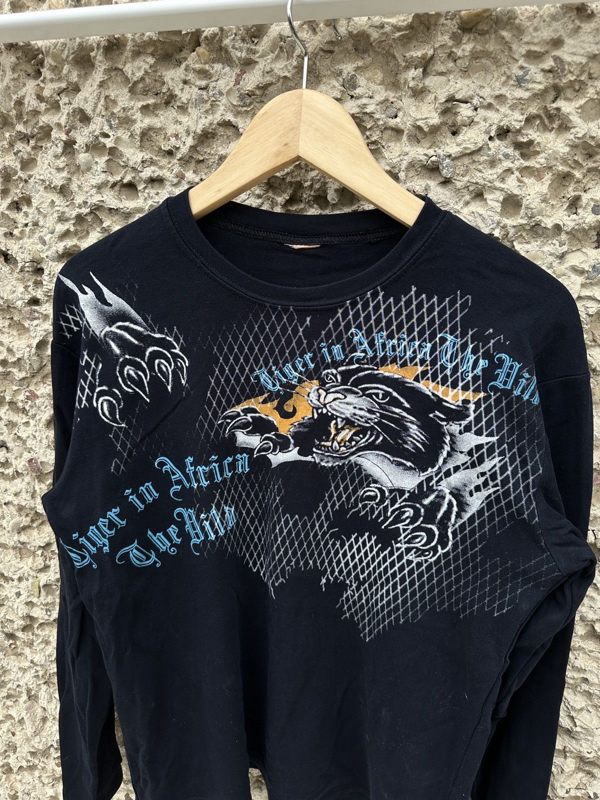 Vintage Vintage 2000s y2k tattoo ed Hardy’s vibe long sleeve tee Size US L / EU 52-54 / 3 - 2 Thumbnail