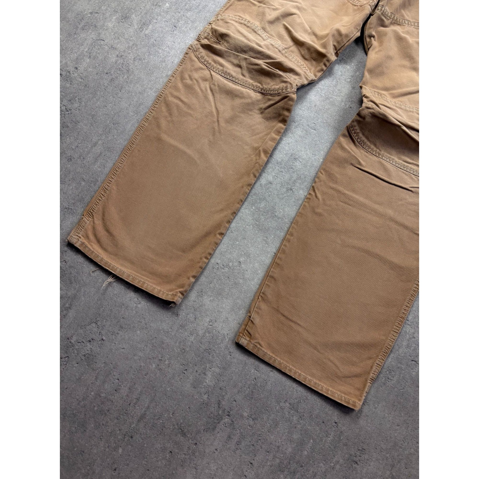 G-Star Vintage G-STAR RAW Double Knee Canvas Pants Brown Made In It Size US 34 / EU 50 - 2 Thumbnail