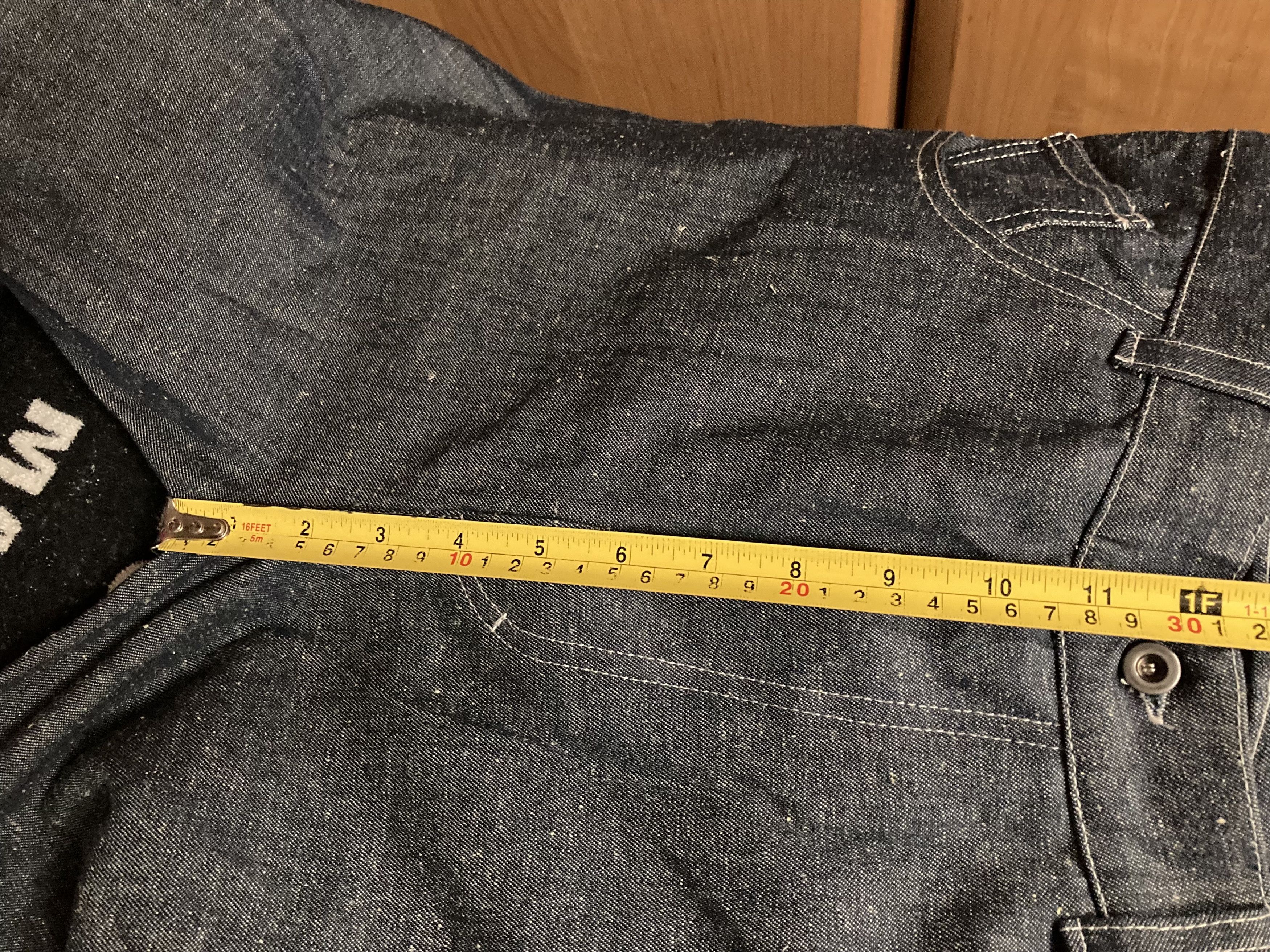 Other Marius Petrus Men's Straight Denim Selvage Denim Pants Size US 29 - 10 Thumbnail