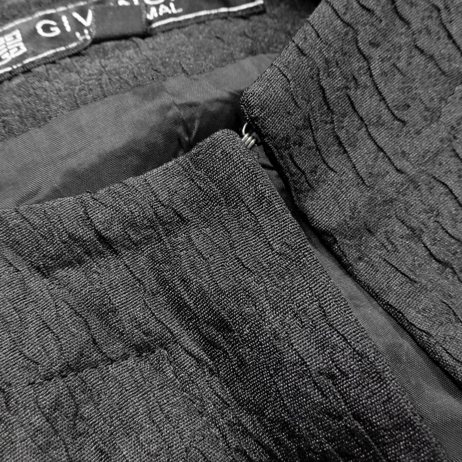 Givenchy GIVENCHY HI FORMAL COLLARLESS SILK CLIP CLOSURE JACKET Size L / US 10 / IT 46 - 9 Thumbnail
