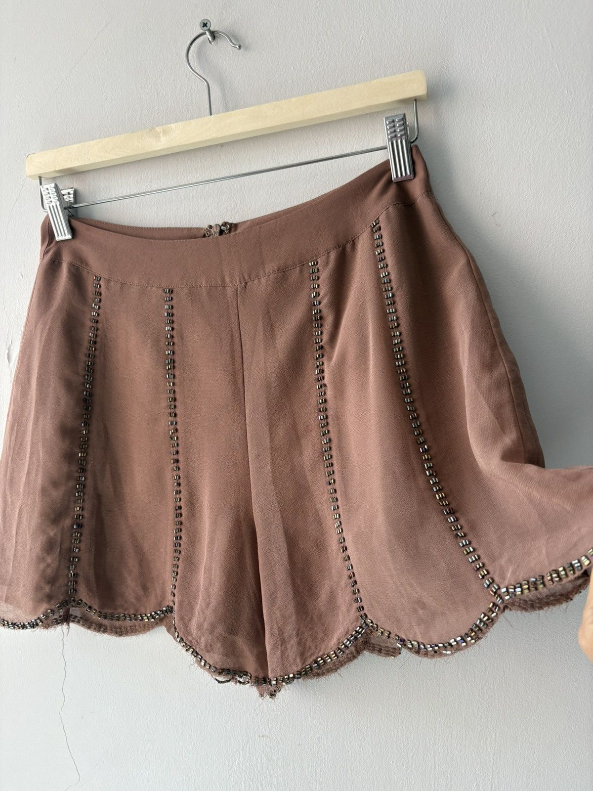 Vintage Ark & co silk short Size 26" / US 2 / IT 38 - 4 Thumbnail