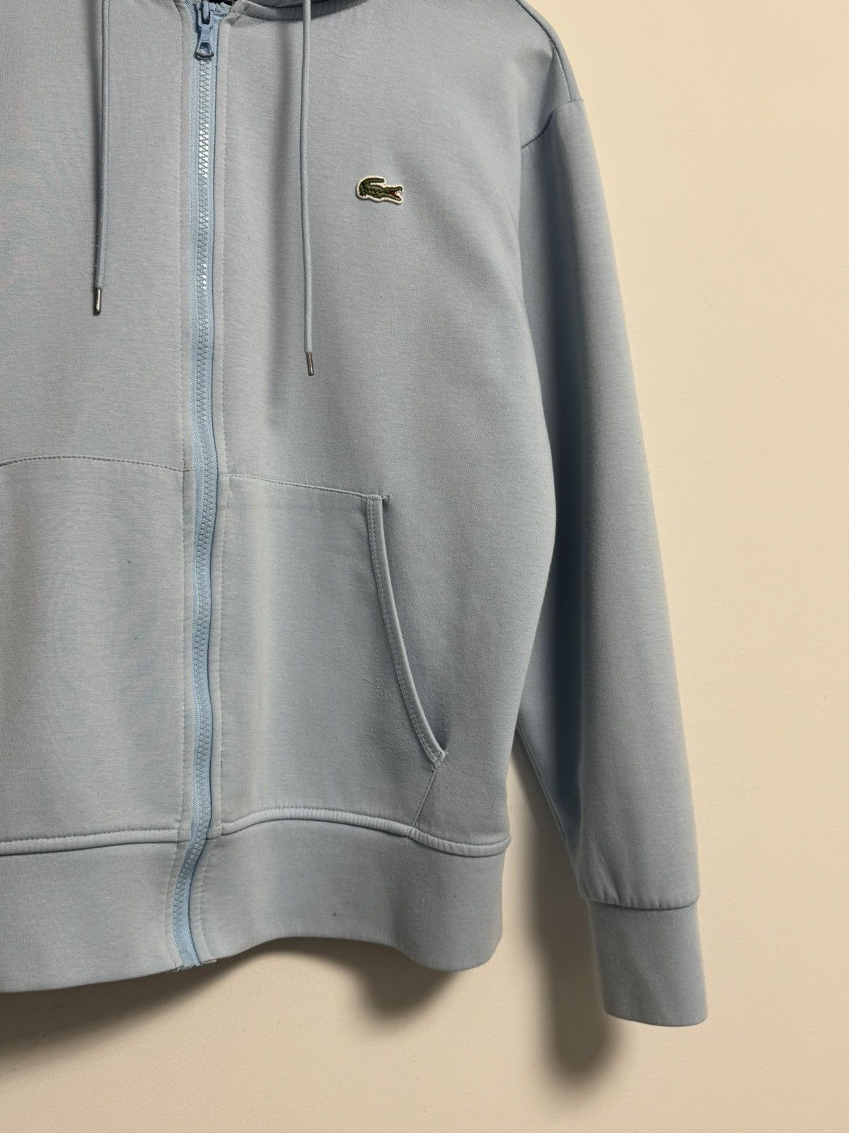 Lacoste Lacoste Vintage Y2K style Zip Hoodie Blue Size US S / EU 44-46 / 1 - 3 Thumbnail