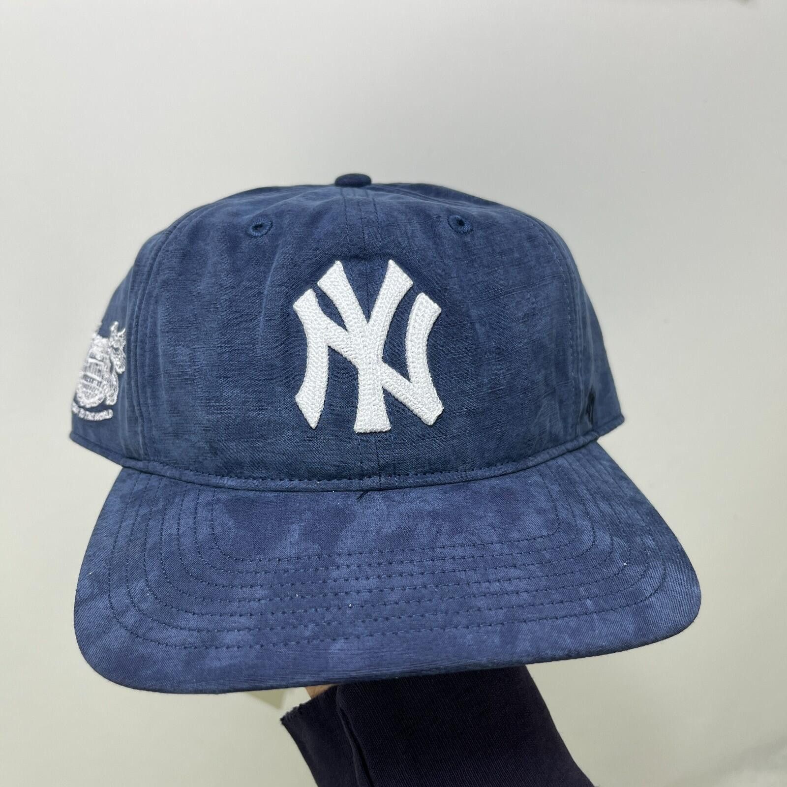 Kith Kith New York Yankees 47 Fitted Hat Large Cupro Linen 7 1/4 Size ONE SIZE - 1 Thumbnail