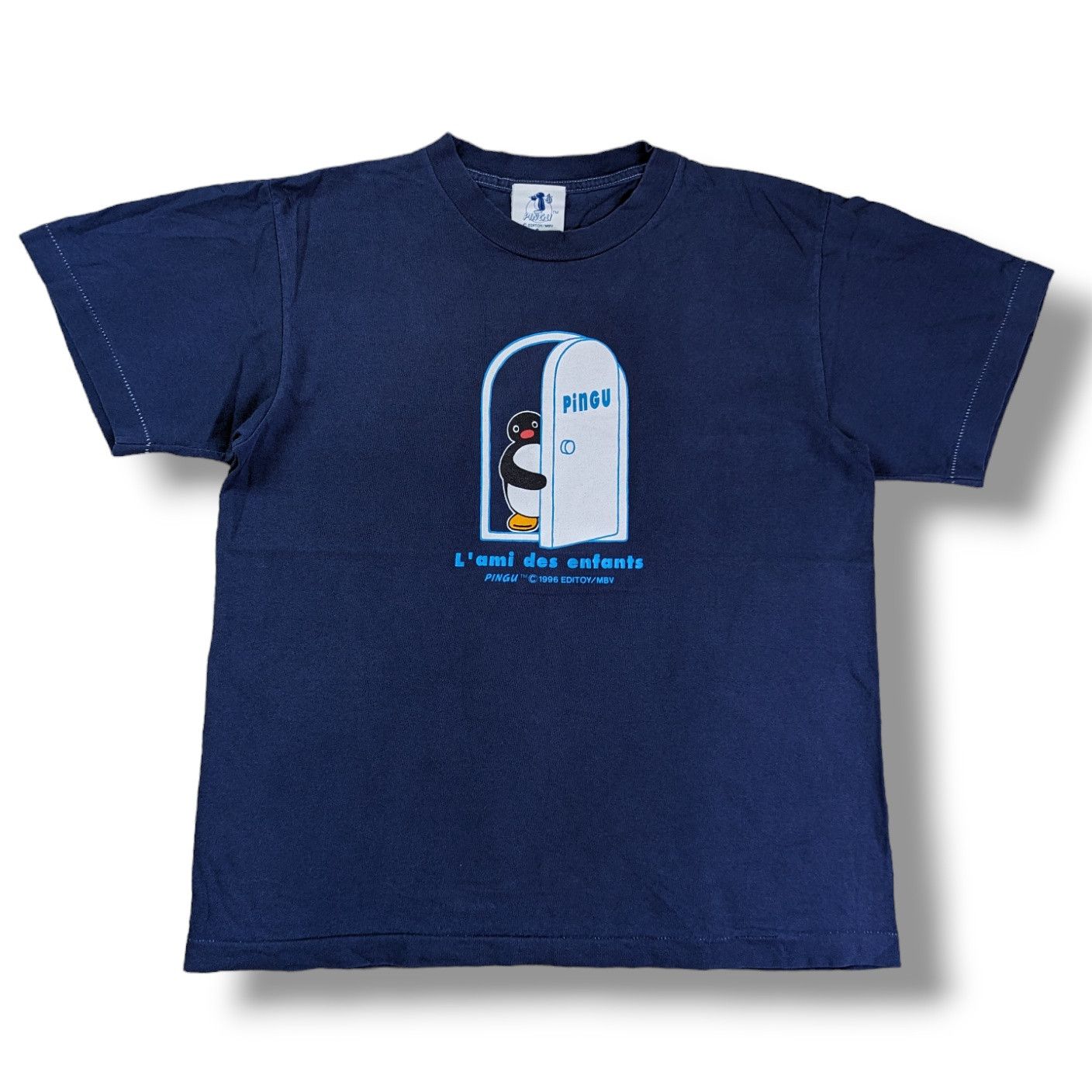 Cartoon Network Vintage Pingu The Penguin Animated Series Tee Size US S / EU 44-46 / 1 - 1 Thumbnail
