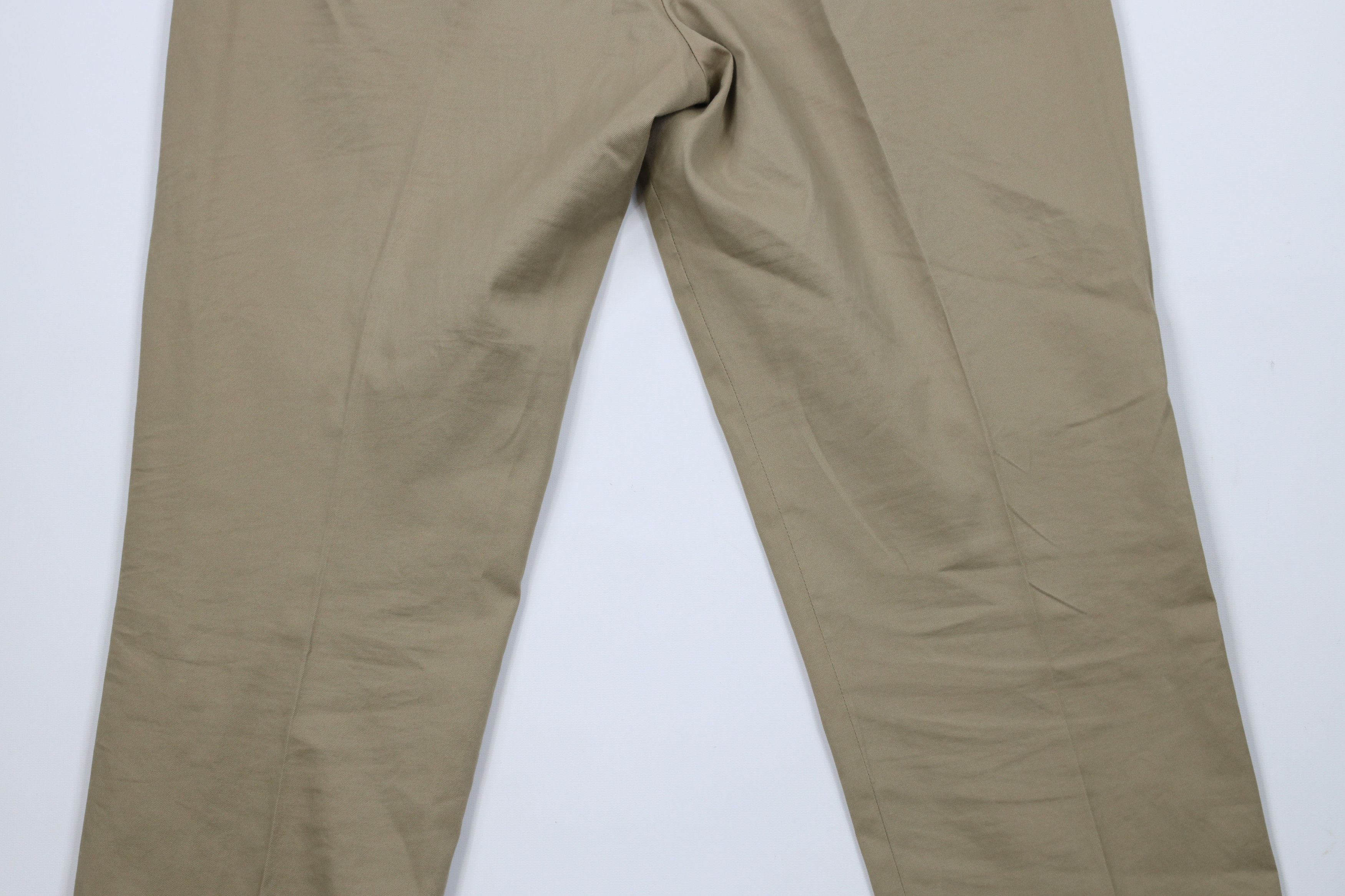 J.Crew × Vintage J Crew Bowery Classic Fit Stretch Chino Pants Beige Brown Size US 36 / EU 52 - 13 Thumbnail
