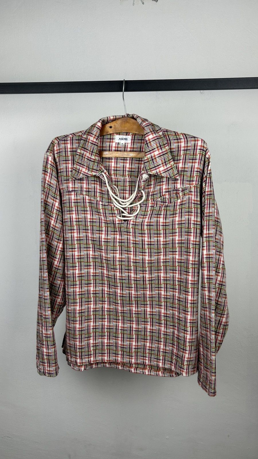 Japanese Brand × Vintage 1990s ASEMB Japan Lace Top Size US M / EU 48-50 / 2 - 5 Thumbnail