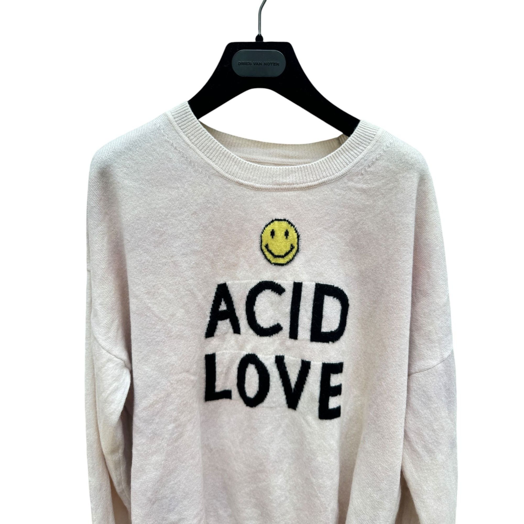 Sandro « Acid » Cream Sweater Size L / US 10 / IT 46 - 2 Thumbnail