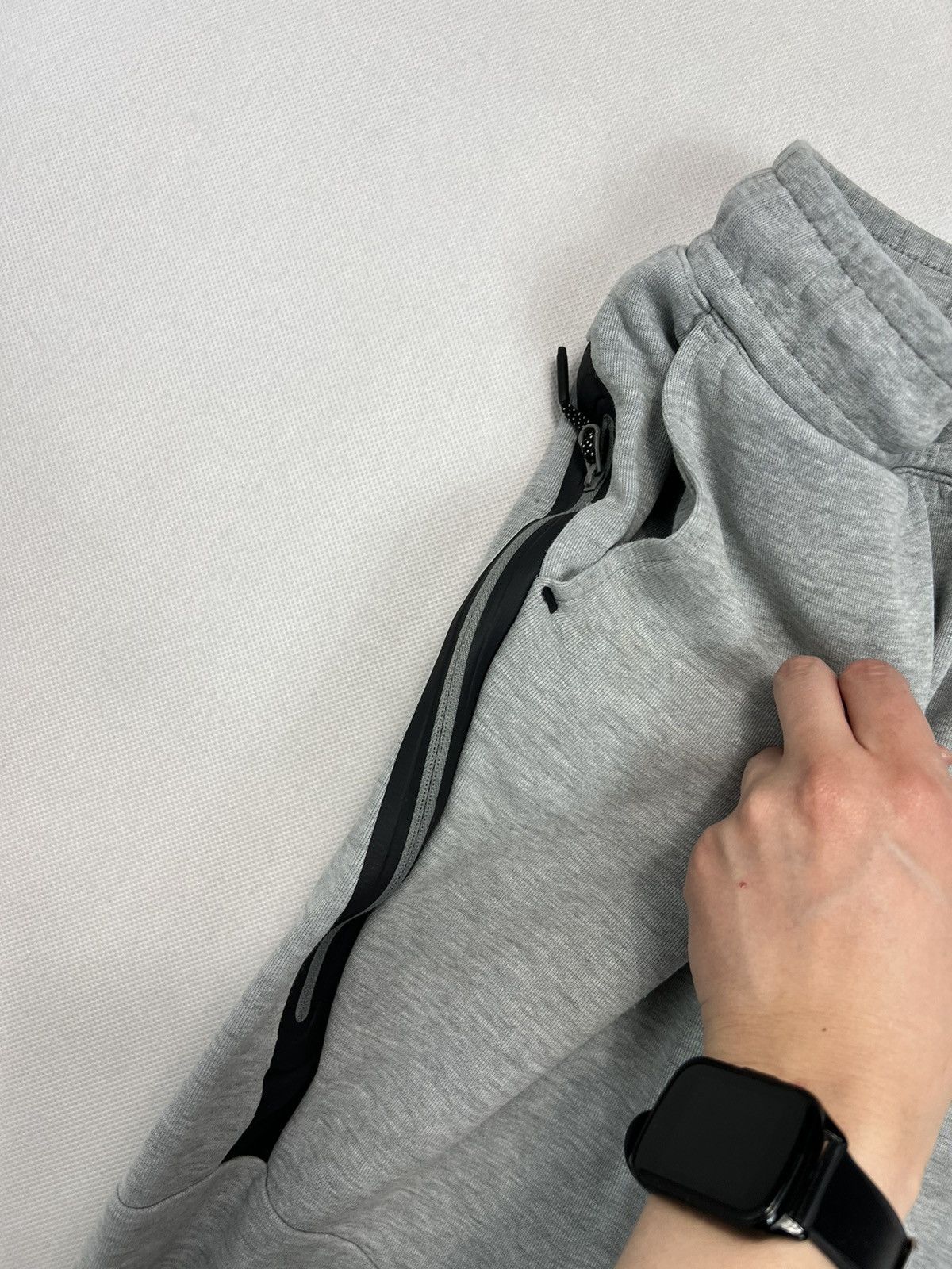 Nike Spodnie Nike Tech Fleece Szare Dresy Size US 30 / EU 46 - 3 Thumbnail