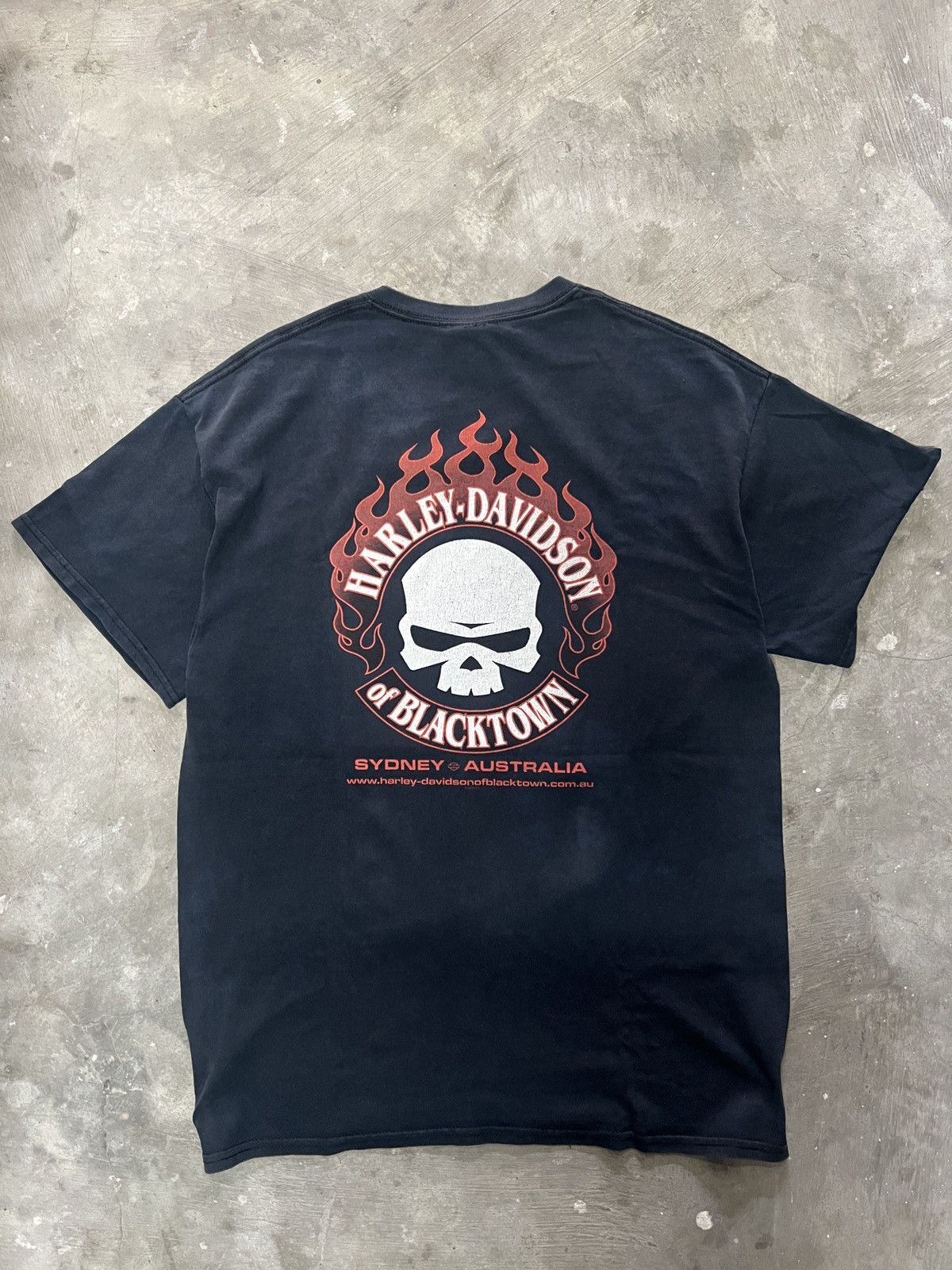 Harley Davidson Harley-Davidson Flaming Skull Tee Size US L / EU 52-54 / 3 - 6 Thumbnail
