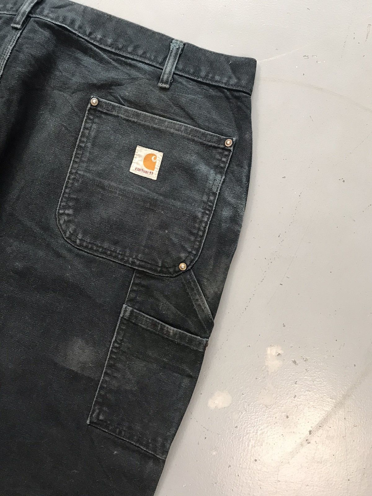 Carhartt × Vintage Vintage Carhartt double knee B01 bkl denim Size US 42 / EU 58 - 13 Thumbnail