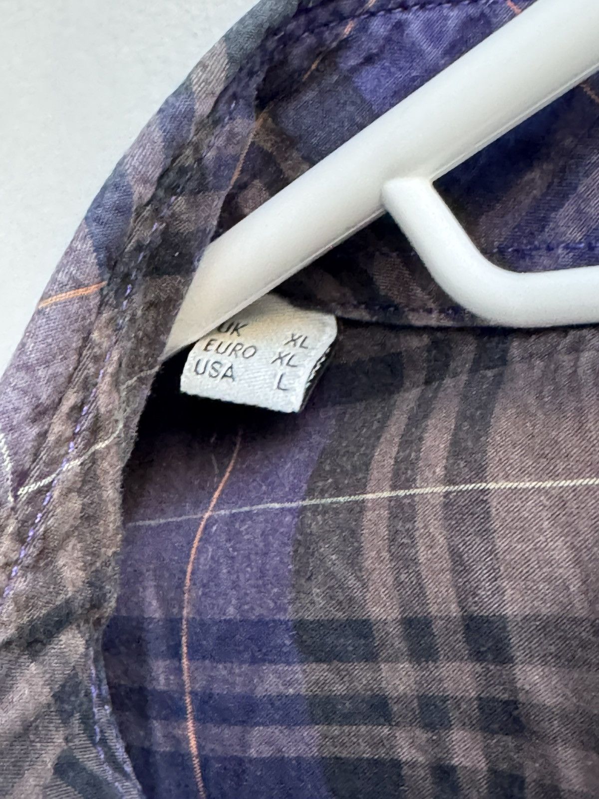 Barbour Barbour Highland Tartan Blue Plaid Flannel Regular Fit Shirt Size US XL / EU 56 / 4 - 4 Thumbnail