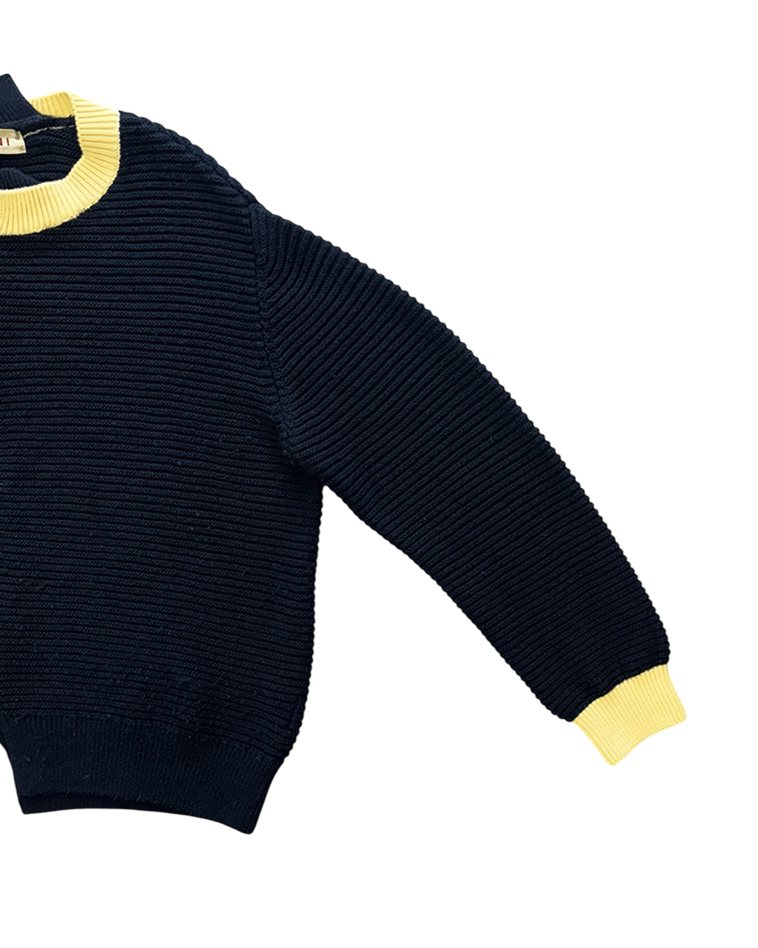 Japanese Brand Cullni AW20 Cutted Multi Color Sweater Size US S / EU 44-46 / 1 - 7 Thumbnail