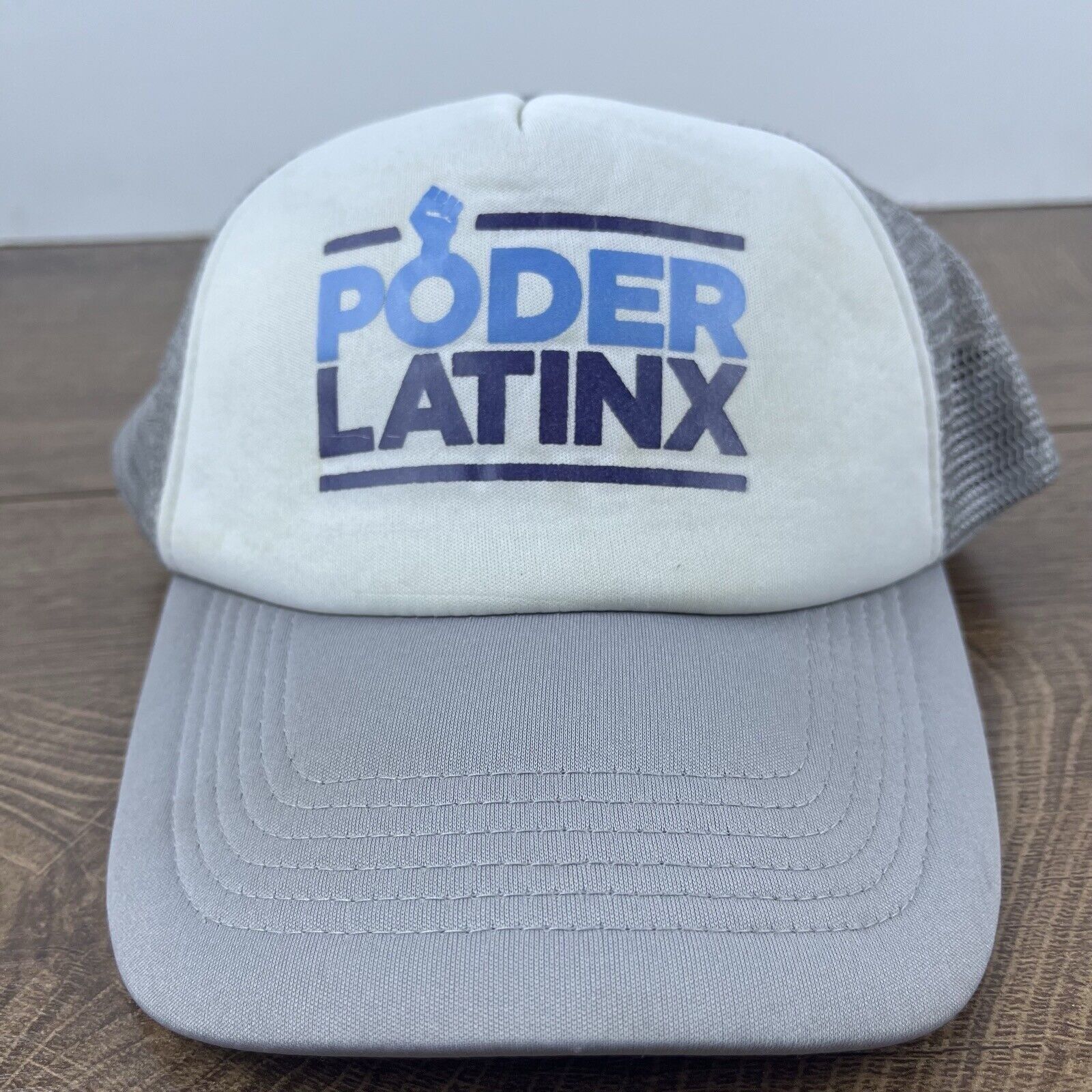 Other Poder Latinx Hat White Cap Hat Adjustable Hat White Adult Ha Size ONE SIZE - 2 Thumbnail