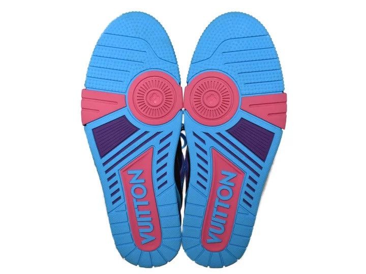 Louis Vuitton LOUIS VUITTON Trainers 'Blue Purple” Size US 9 / EU 42 - 6 Thumbnail