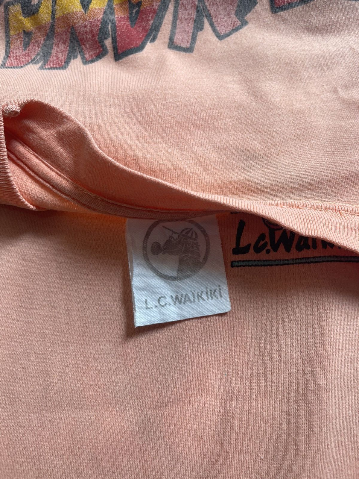 Vintage Vintage 90s L.C. Waikiki "Banana Jones" Monkey T-Shirt Size US XL / EU 56 / 4 - 9 Thumbnail