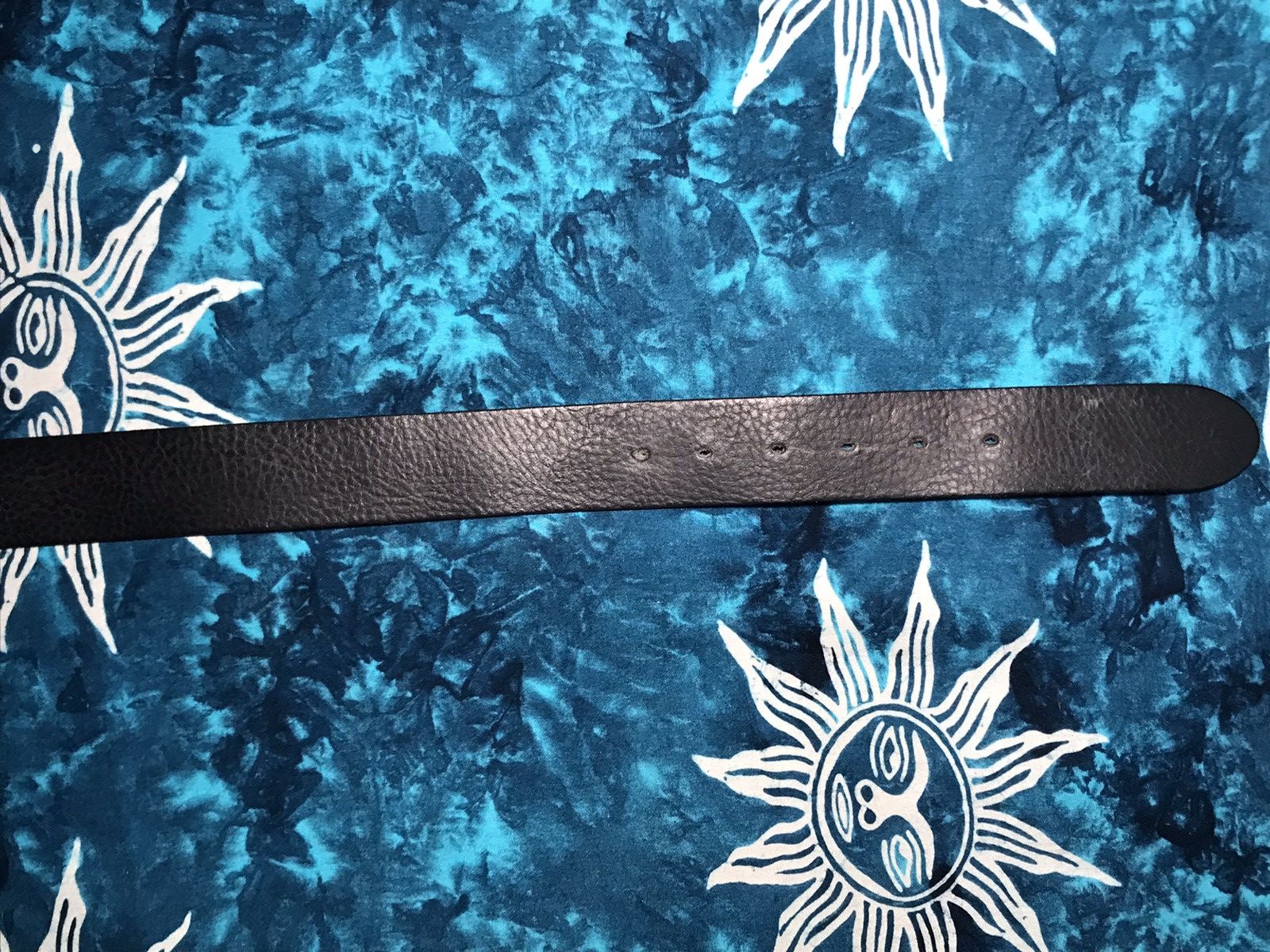 Other Y2K Avant Garde Flowers Leather Belt Oasis Size 26 - 4 Thumbnail