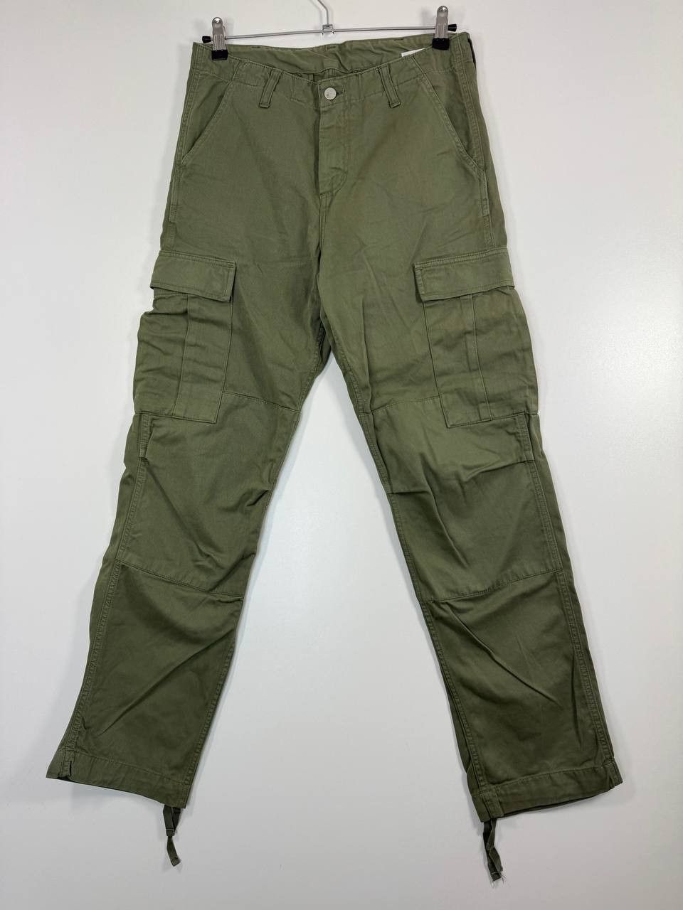 Carhartt Carhartt WIP Regular Cargo Pants Military Workwear 29x32 Size US 32 / EU 48 - 1 Thumbnail