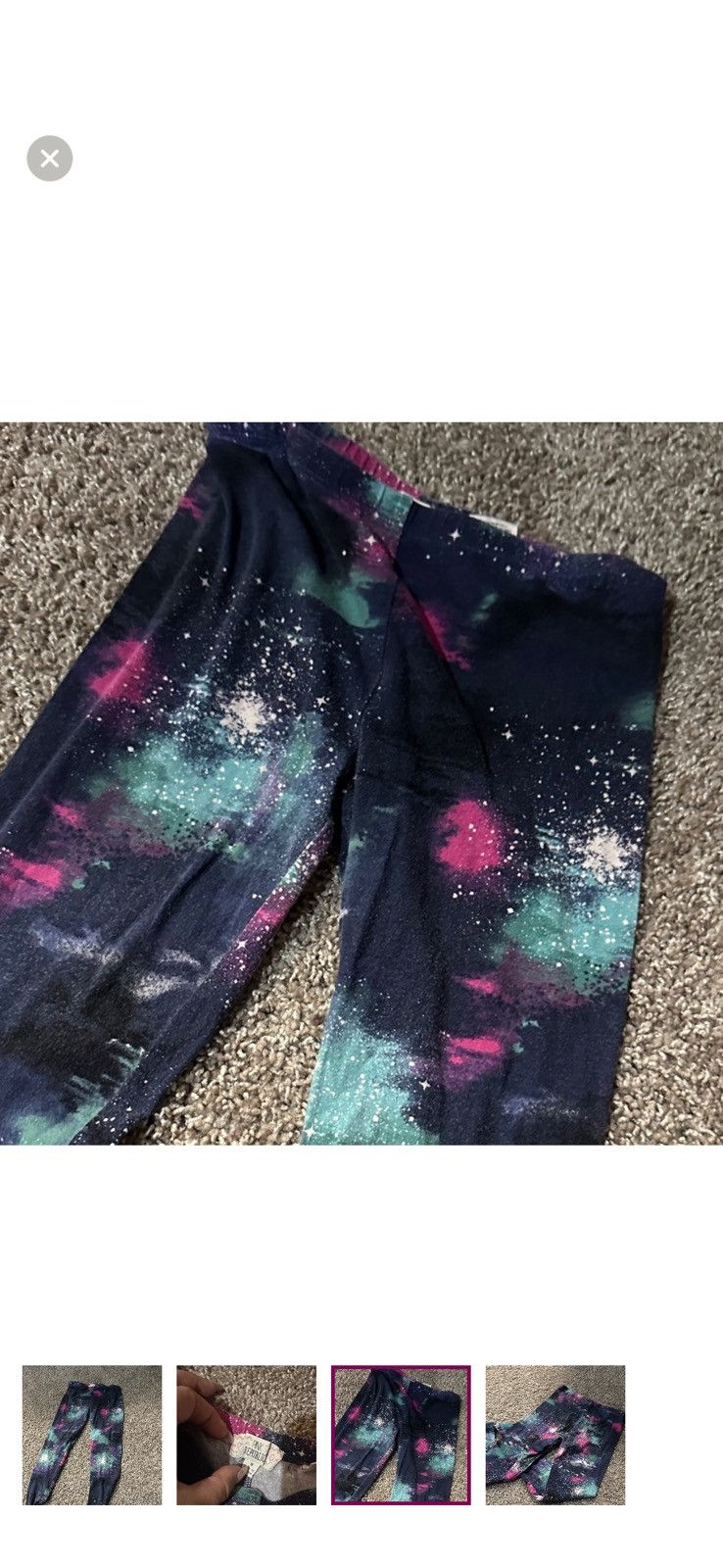 Other Galaxy leggings Size 27" / US 4 / IT 40 - 3 Thumbnail