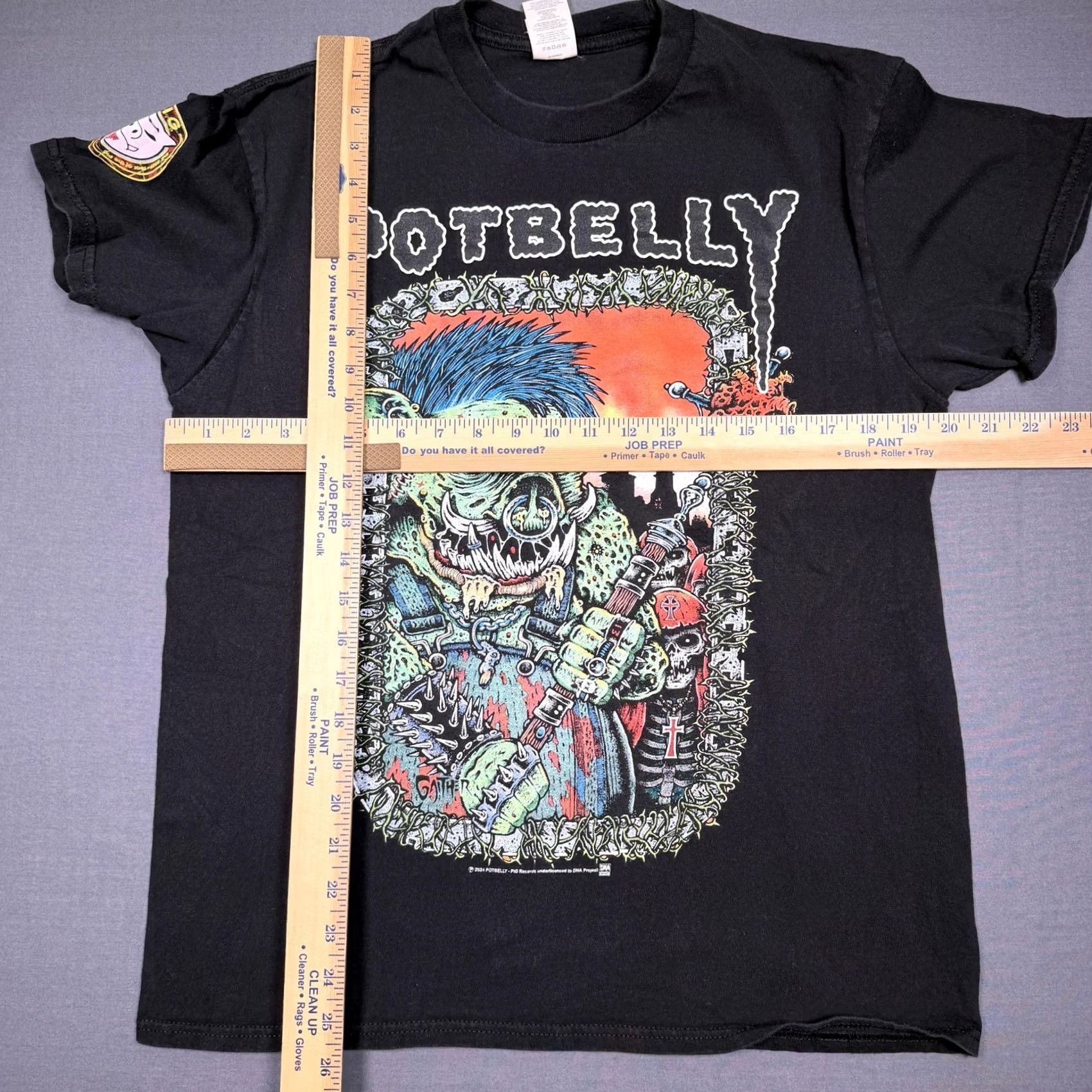 Vintage New States Apparel Potbelly Shirt Mens M Black Horror Tee T-Shirt Graphic Print Crew Neck Short Sleeve Vintage: No Size US M / EU 48-50 / 2 - 6 Thumbnail