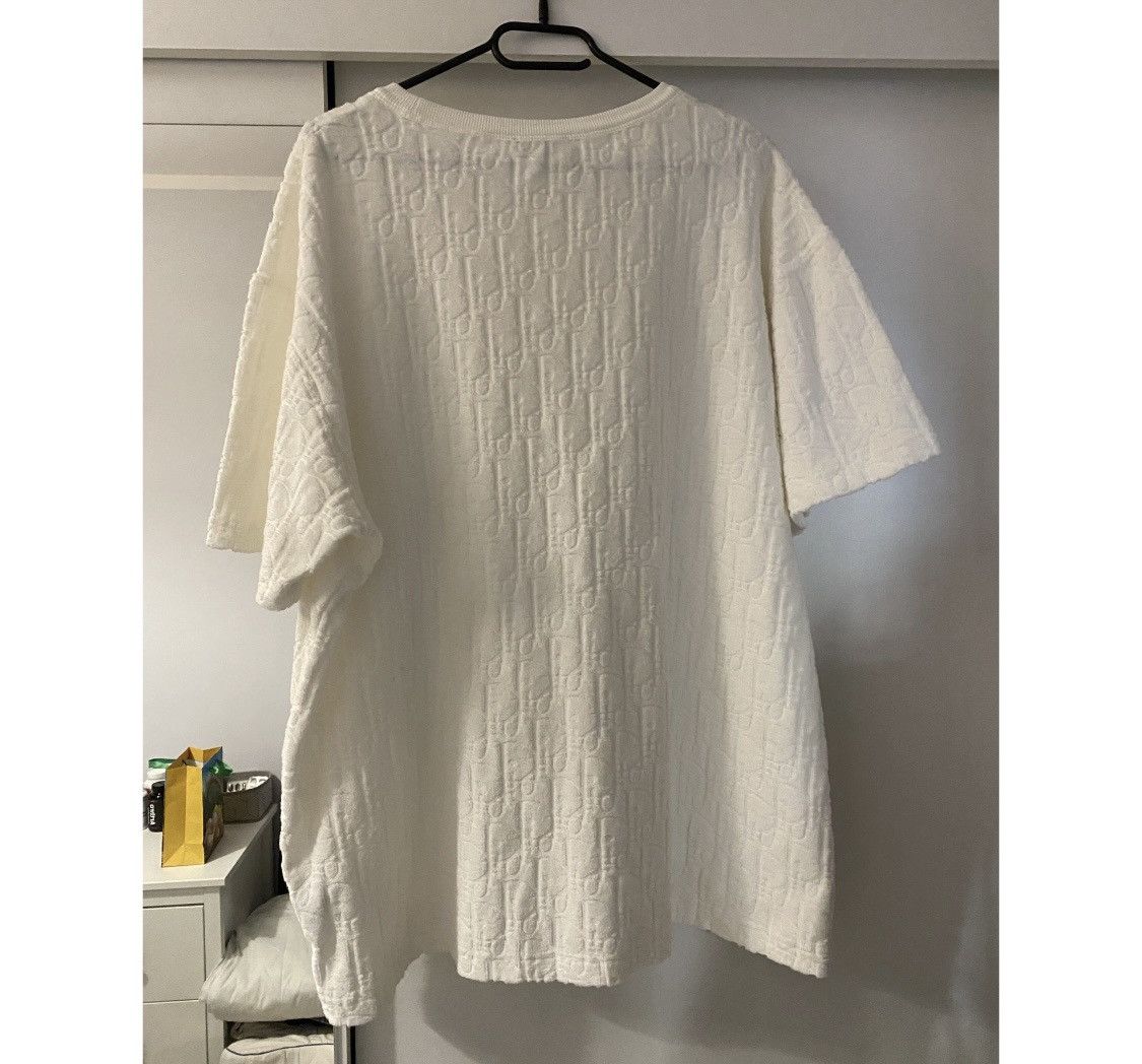 Dior Dior luxury oblique towel tee Size US XXL / EU 58 / 5 - 6 Thumbnail