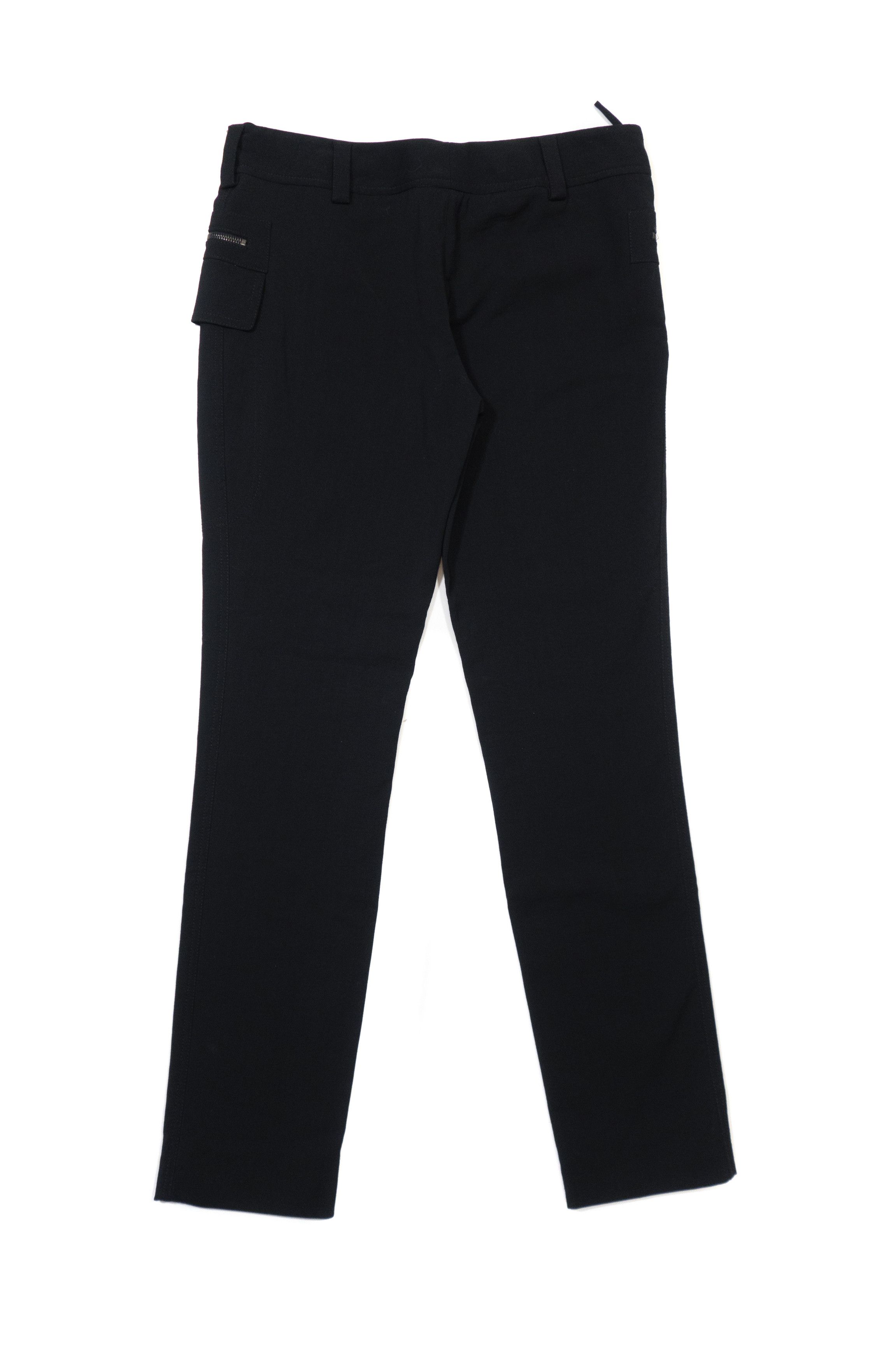Prada 00s Mainline Wool Blend Tactical Cargo Pocket Pants Size 28" / US 6 / IT 42 - 2 Thumbnail