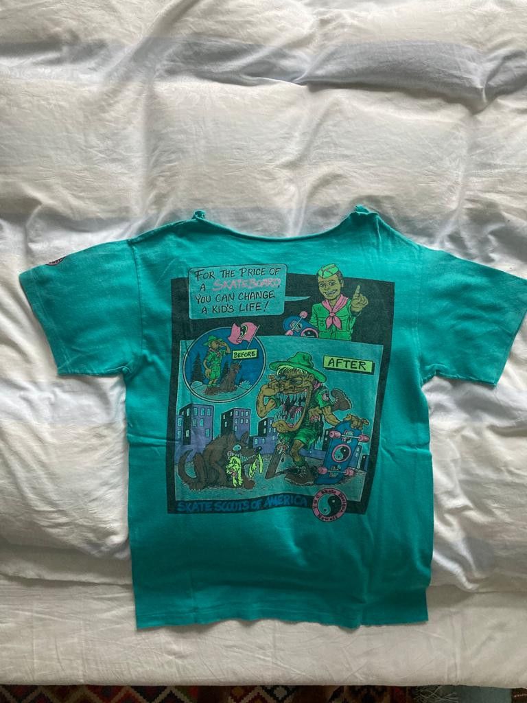Other RARE Town&Country (T&C) "Skate Scouts of America" Vtg Orig T Size US S / EU 44-46 / 1 - 2 Thumbnail
