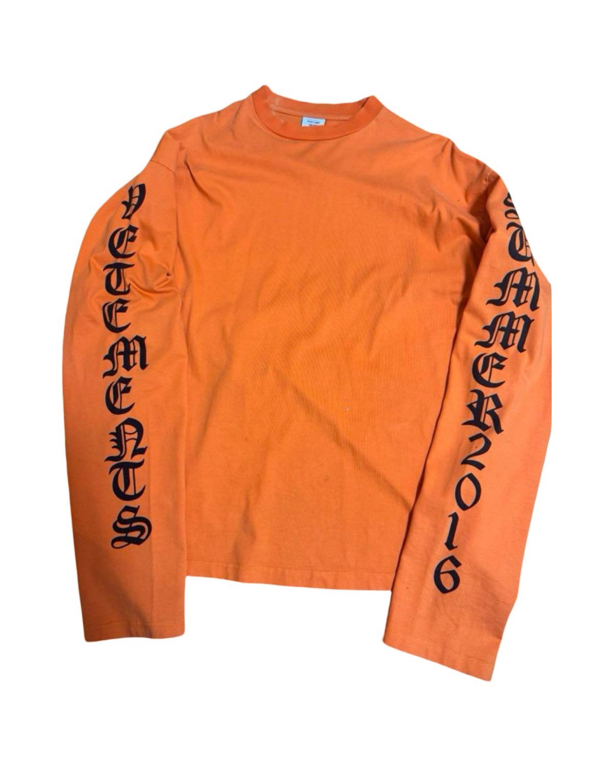 VETEMENTS ロングスリーブTシャツ 夏 2016 Vetements 2016 Long Sleeve | Grailed