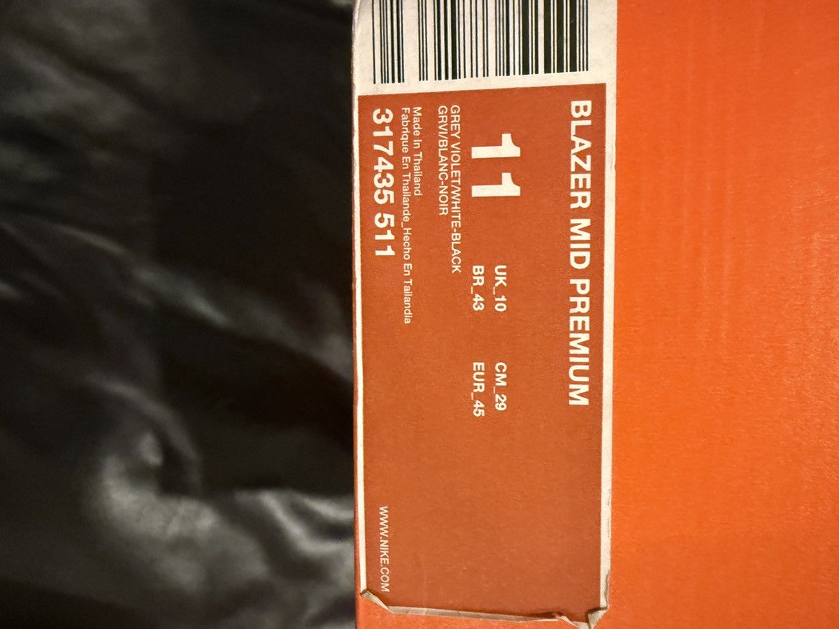 Nike SIGNED Nike Blazer Mid PRM DQM Safari 317435-511 New DS 11M Size US 11 / EU 44 - 4 Thumbnail